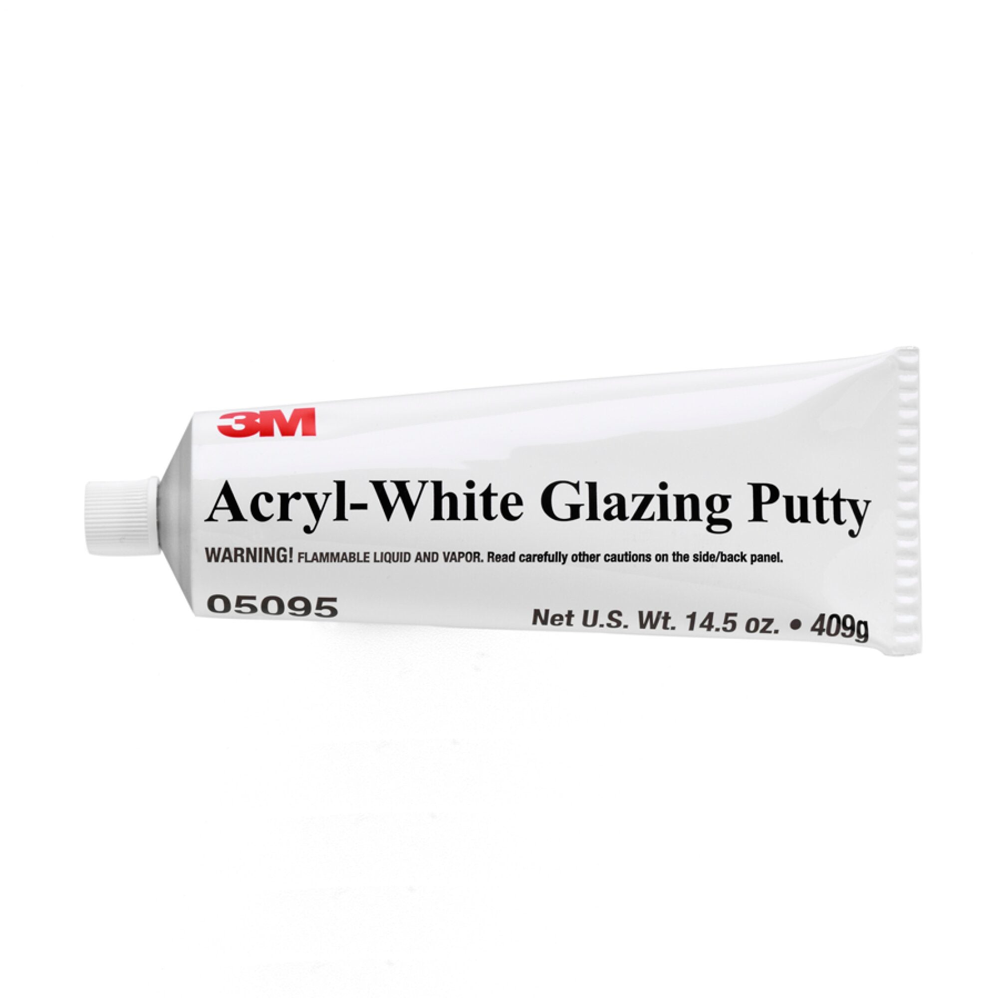3M Acryl Putty 05095 - 14.5 oz White Epoxy Putty for Home Repairs, Auto Body Filling & DIY Projects - Strong Adhesive Putty for Sealing Cracks & Gaps