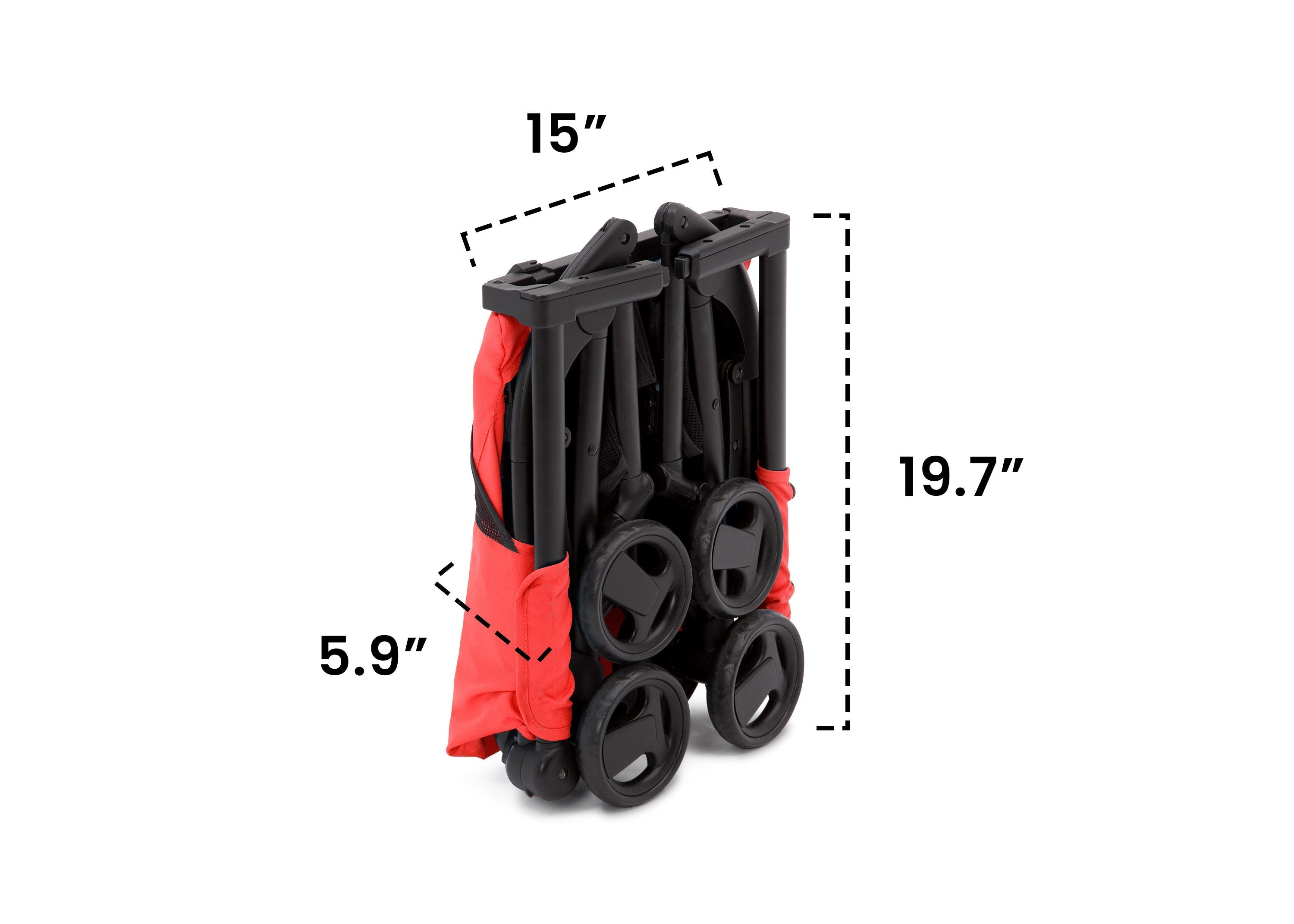 Lightweight Compact Stroller for Toddlers - Easy Fold Travel Stroller with Canopy & Storage Basket - Perfect for Shopping, Travel & Daily Walks