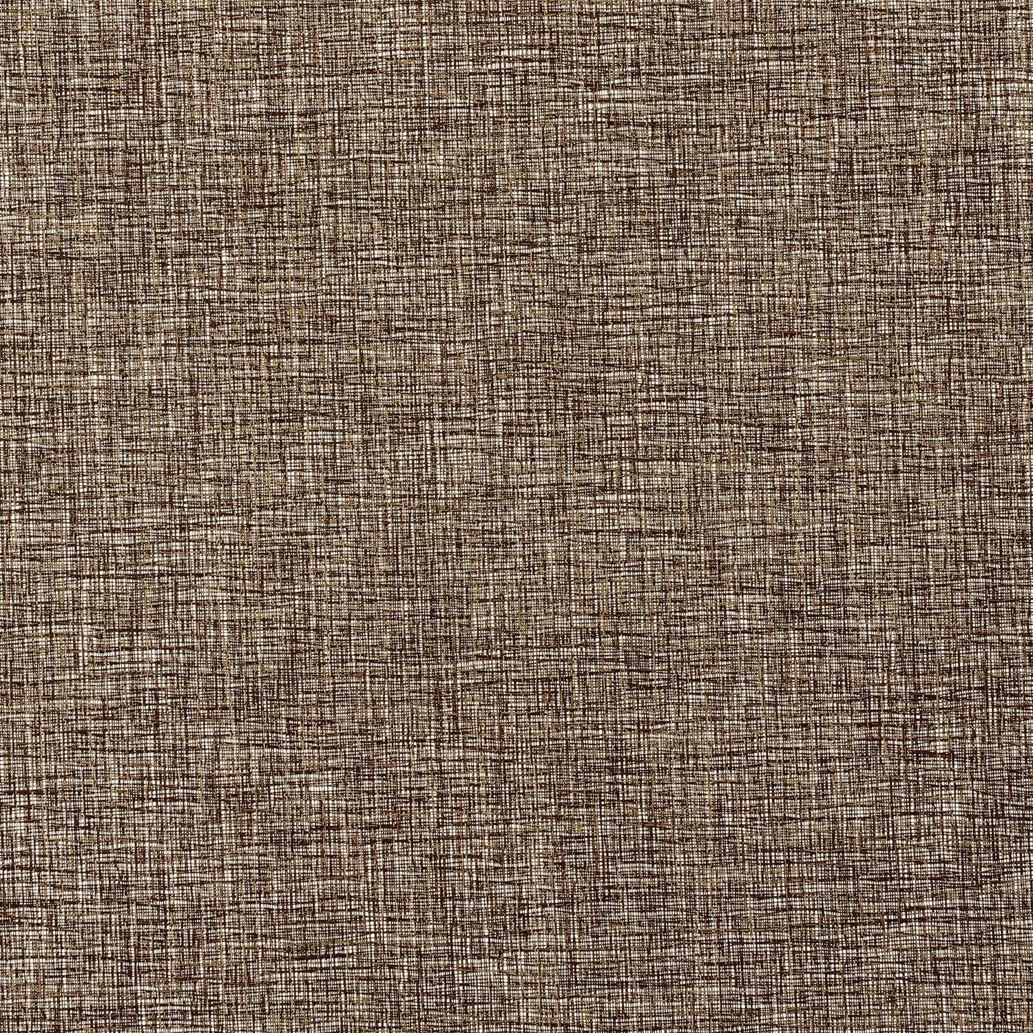 Pasadena Brown Leno Weave Textured Light Filtering Roller Shade Swatch - Window Treatment Sample for Living Room, Bedroom & Office Decor
