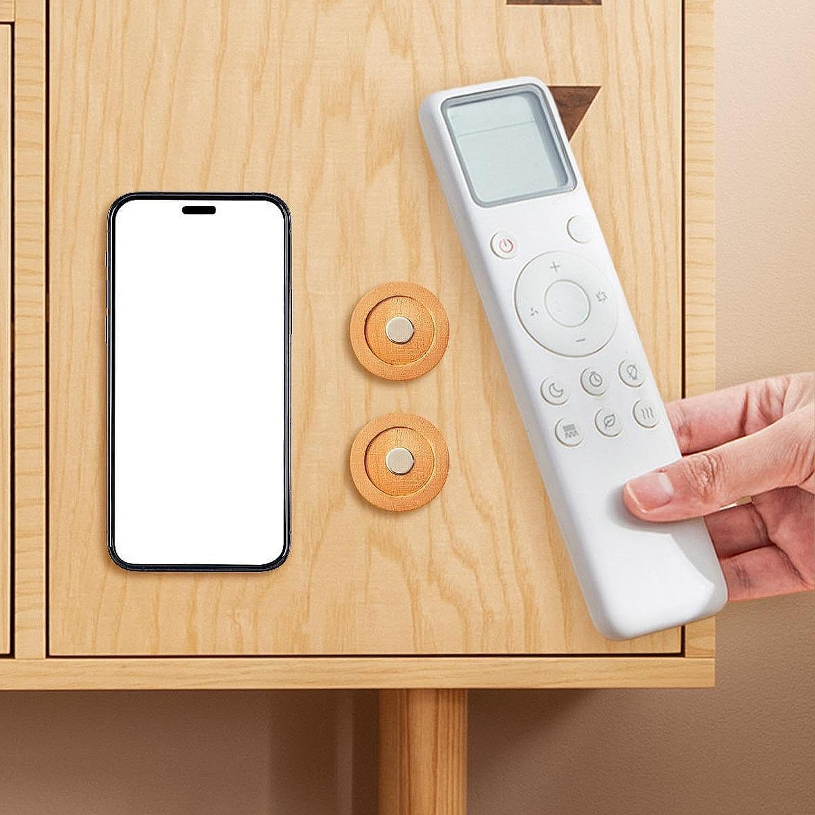 Universal Remote Control Holder for Home & Office Organization