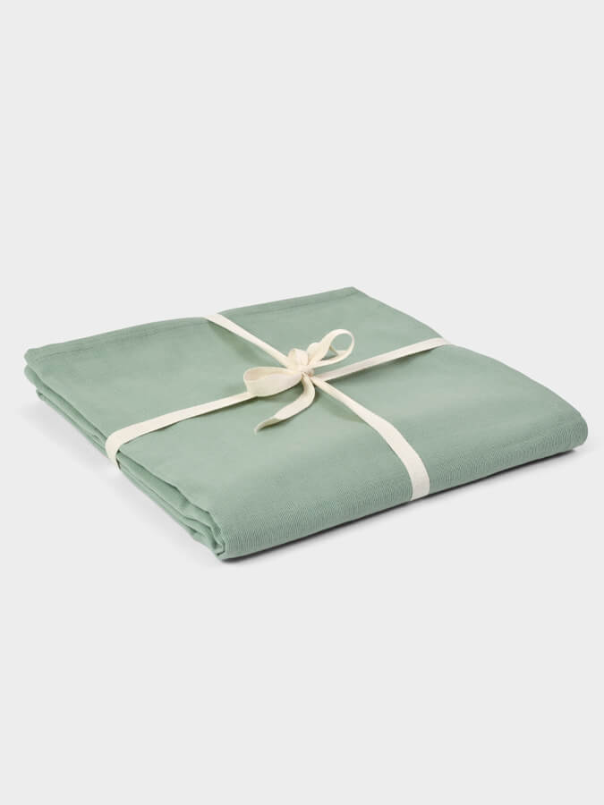 GOTS Certified Organic Cotton Yoga Blanket for Meditation, Hot Yoga, and Home Practice - Eco-Friendly & Soft Yoga Mat Cover