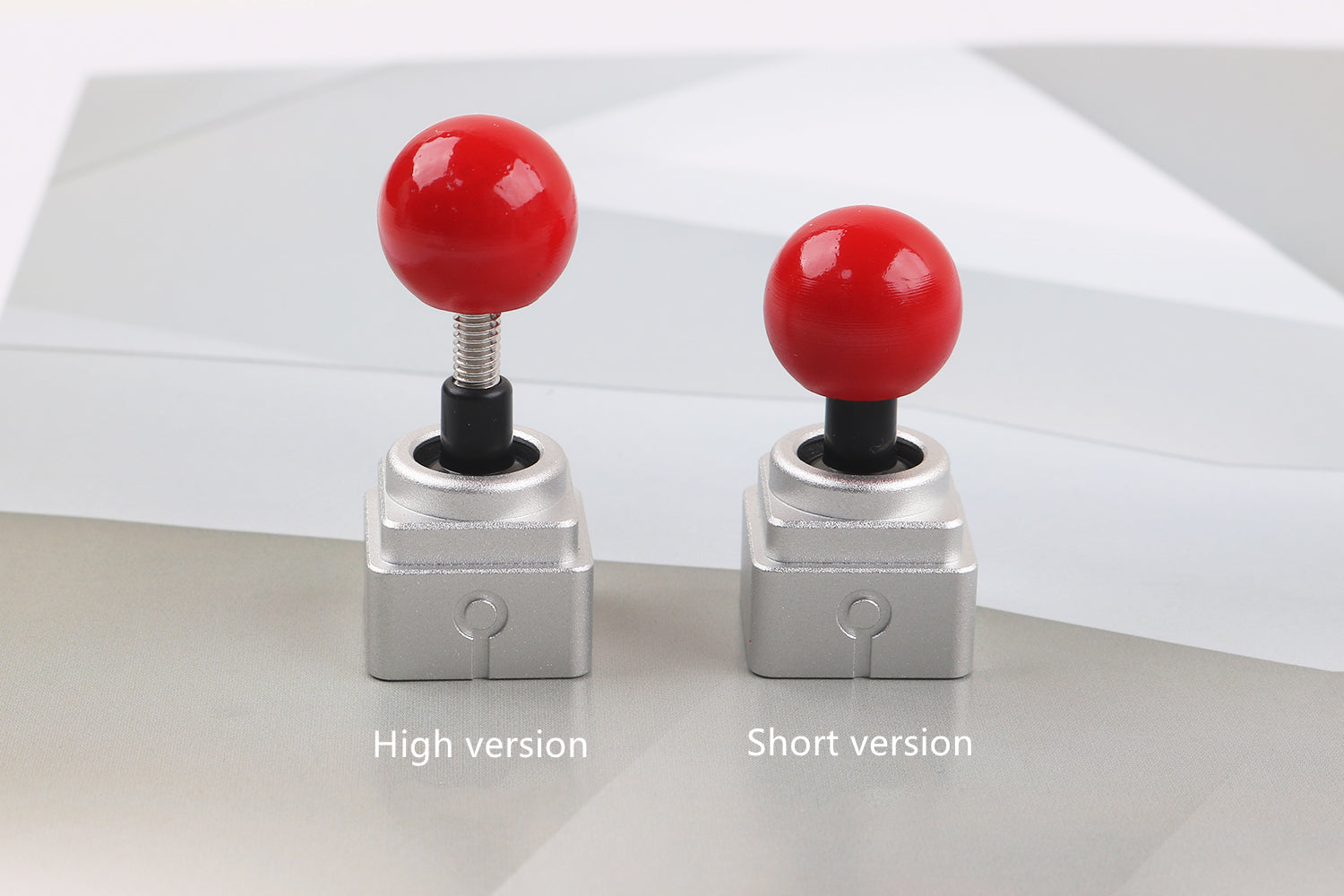 Custom Metal Good Luck Joystick Keycap - Short Version Retro Gaming Mechanical Keyboard Accessory for DIY Enthusiasts | Perfect Gift for Gamers & Keyboard Modders | Use for PC Gaming, Typing & Collectibles