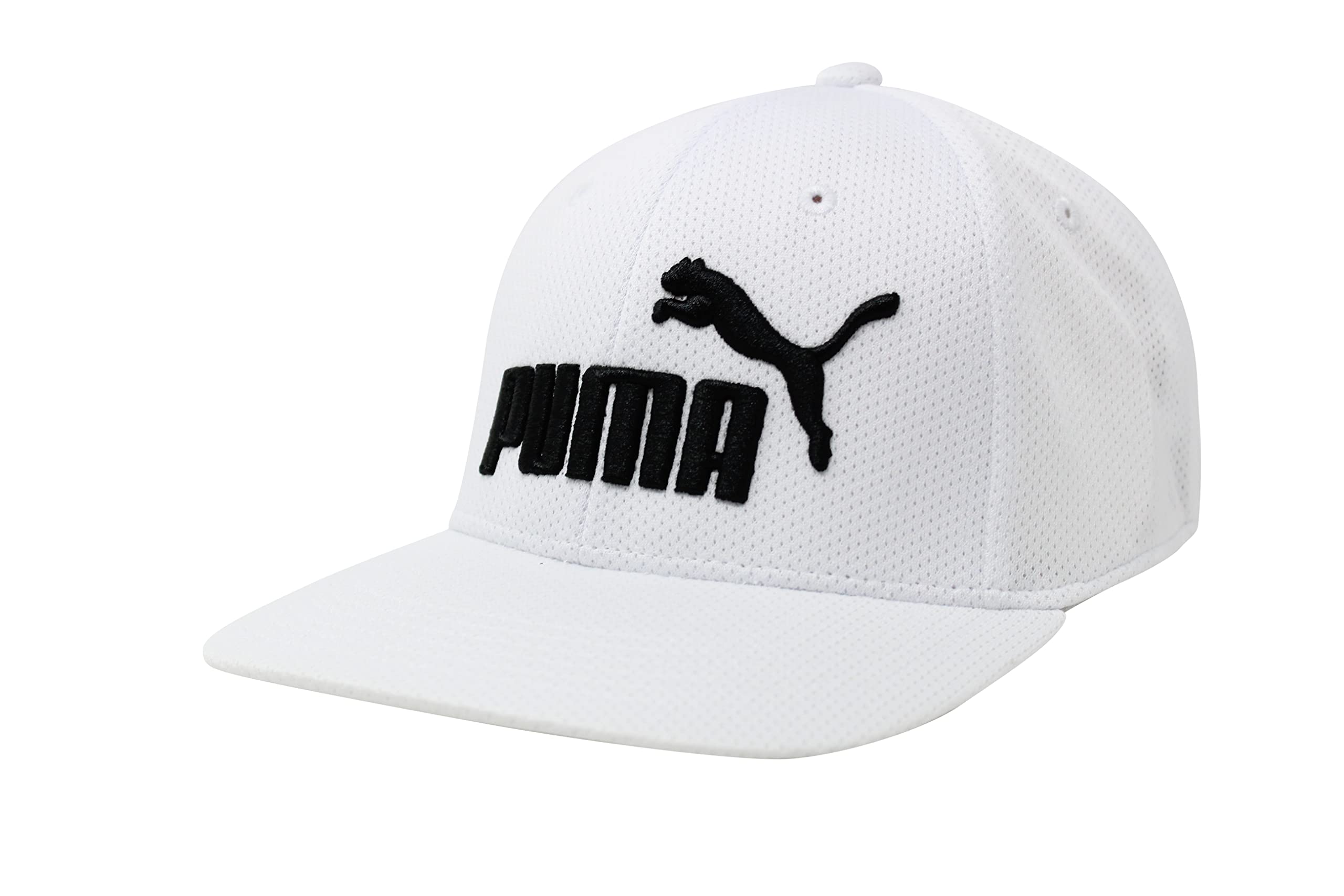 PUMA Evercat Mesh Stretch Fit Baseball Cap for Men - Breathable Adjustable Hat for Running, Golf & Outdoor Activities