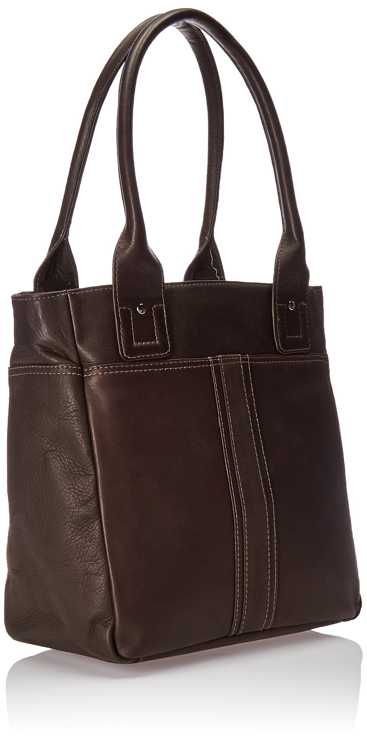 Premium Small Tablet Tote Bag for Women & Men - Chocolate Brown Crossbody Purse - Perfect for iPad Mini, Kindle, E-Reader - Ideal for Work, Travel & Daily Commute