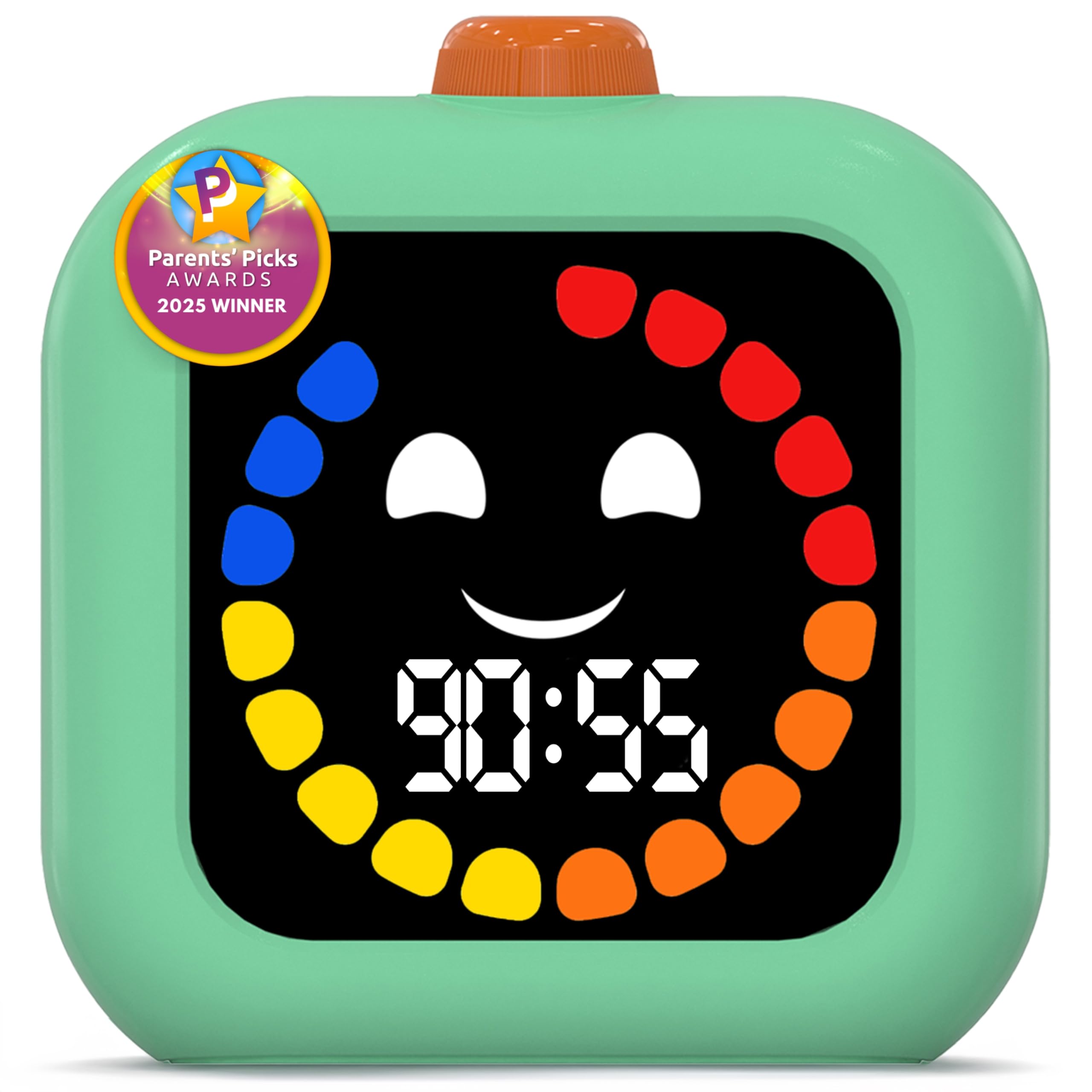 Visual Timer for Kids - 99 Minute Digital Rechargeable Countdown Timer with Adjustable Settings for Classroom, Homework & Screen Time - Autism & ADHD Time Management Tool (Green) - Perfect for Study Sessions, Chores & Focus Activities