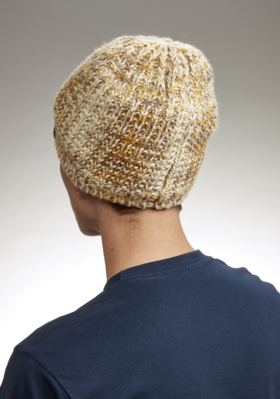 Owens Beanie Hat - Natural & Multi Color Knit Beanie for Men & Women - Perfect for Winter, Outdoor Activities & Casual Wear