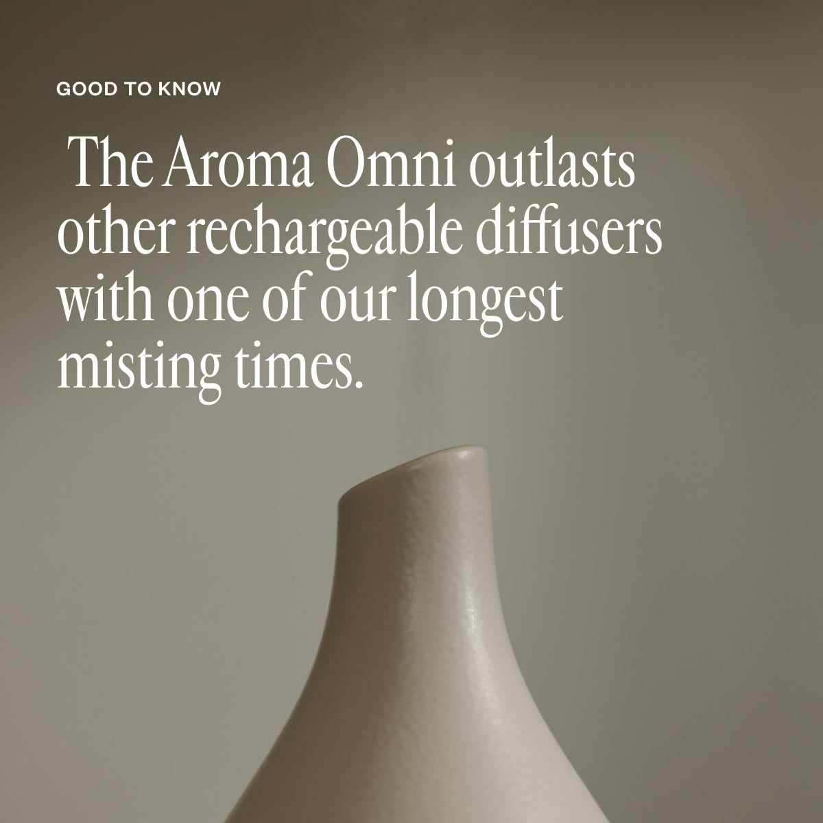 Aroma Omni Essential Oil Diffuser - Ultrasonic Aromatherapy Humidifier for Home, Office, Yoga & Spa Relaxation