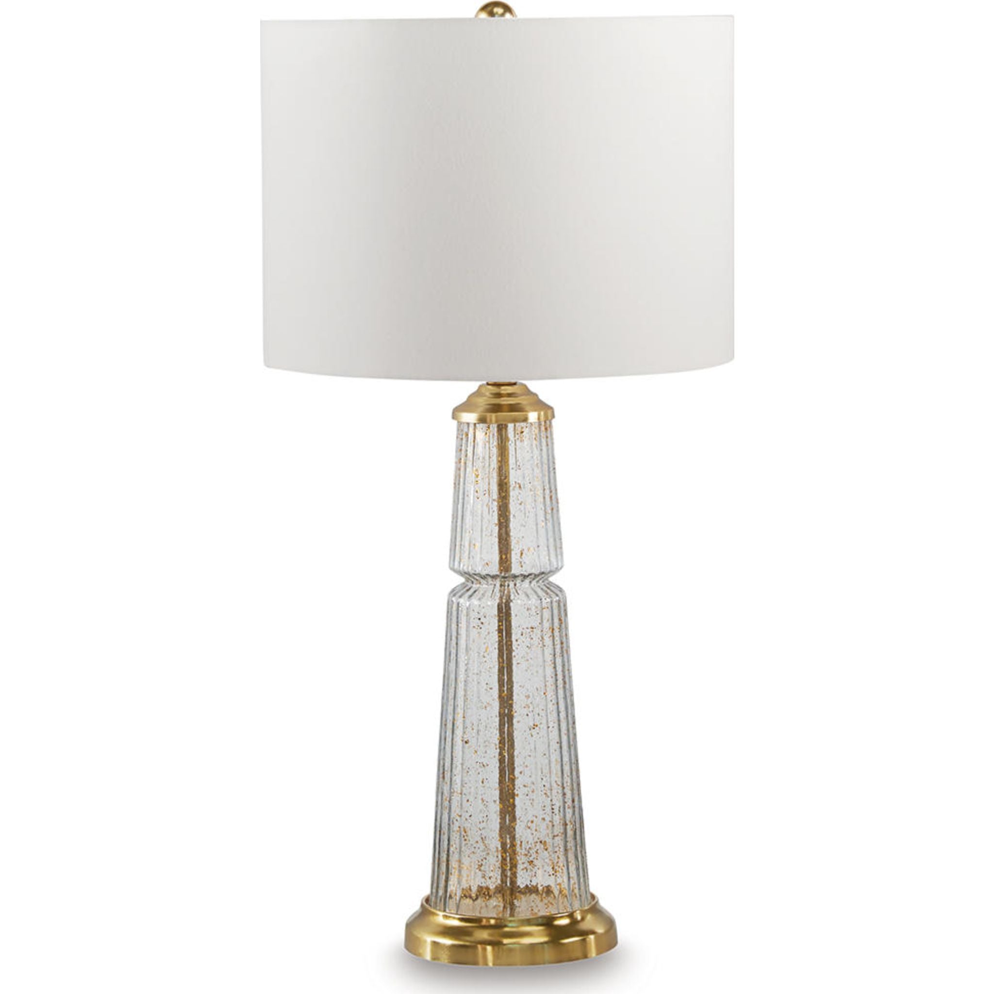 Bakersboro Modern Table Lamp - 33.75 Inch Height, Adjustable Brightness for Living Room, Bedroom & Office - Perfect for Reading, Working & Home Decor
