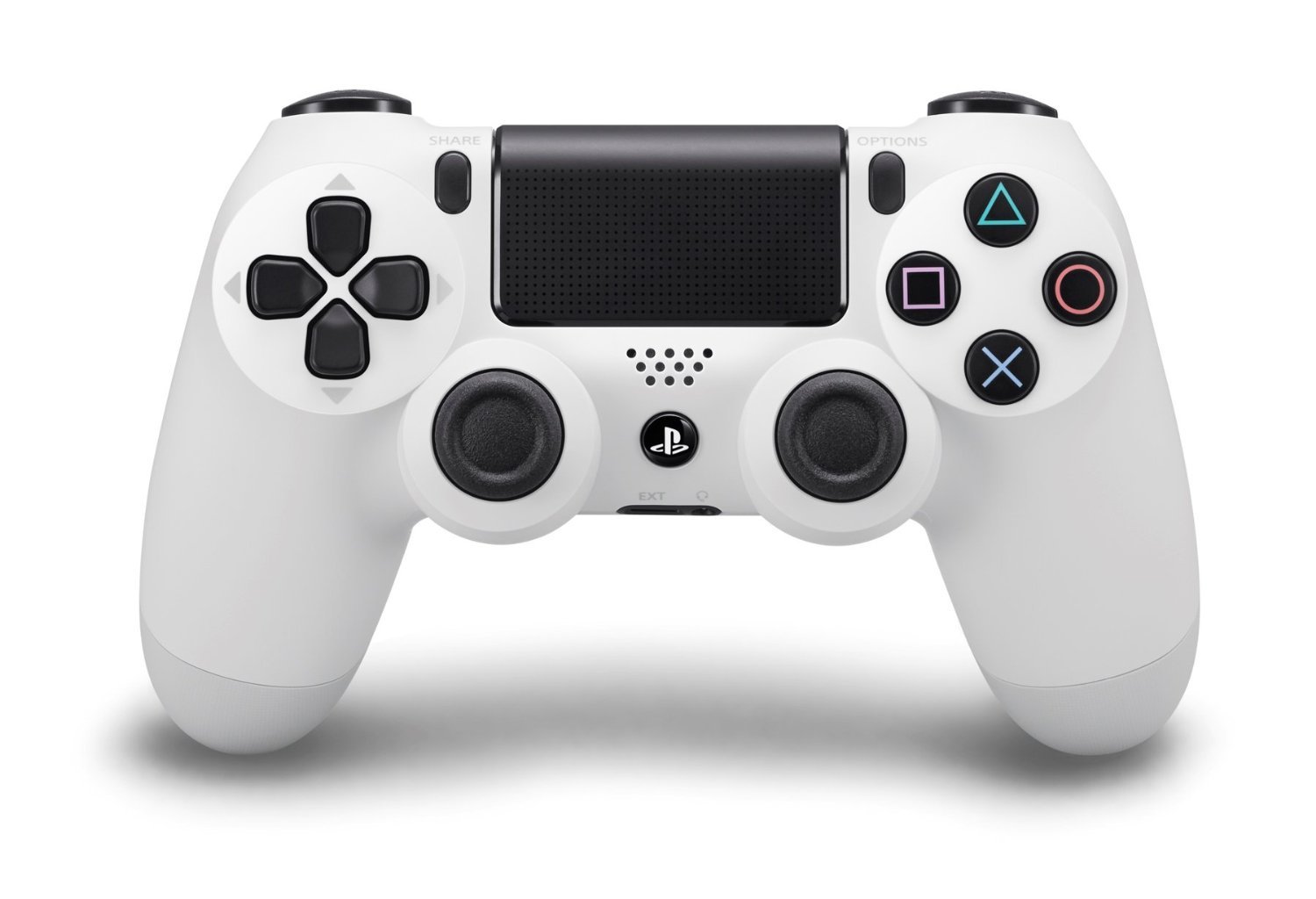 Wireless PlayStation 4 DualShock 4 Controller - White | Compatible with PS4 & PS5 | Perfect for Gaming, Streaming & Multiplayer Sessions