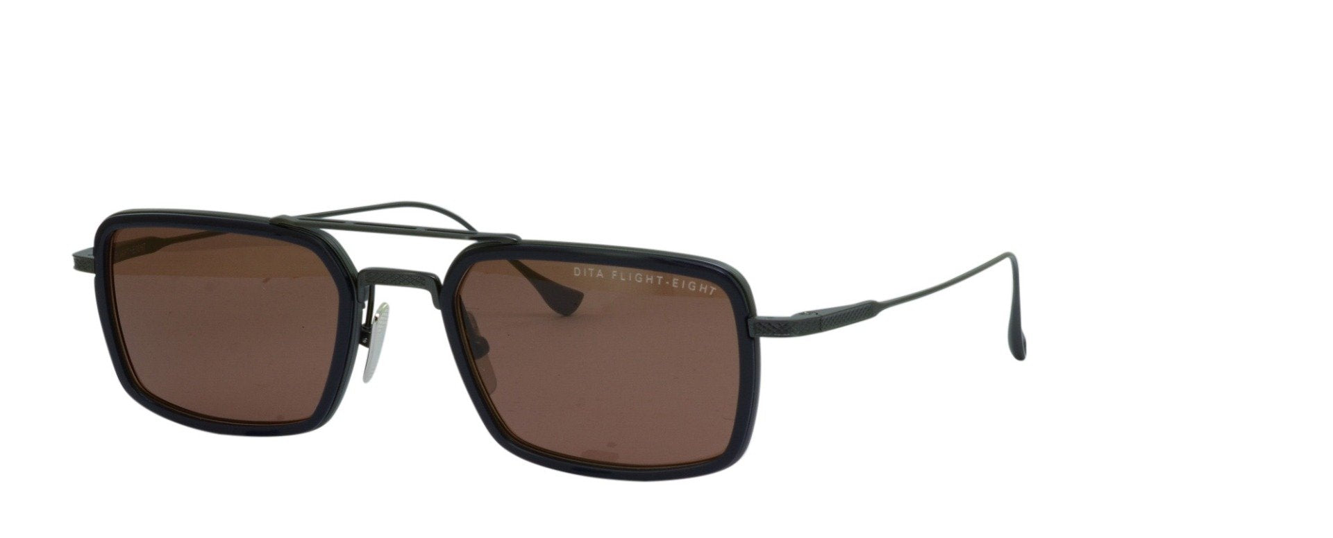 Dita Flight 008 DTS134 Sunglasses - Luxury Aviator Style Polarized Lenses for Men & Women - Perfect for Driving, Travel & Outdoor Activities