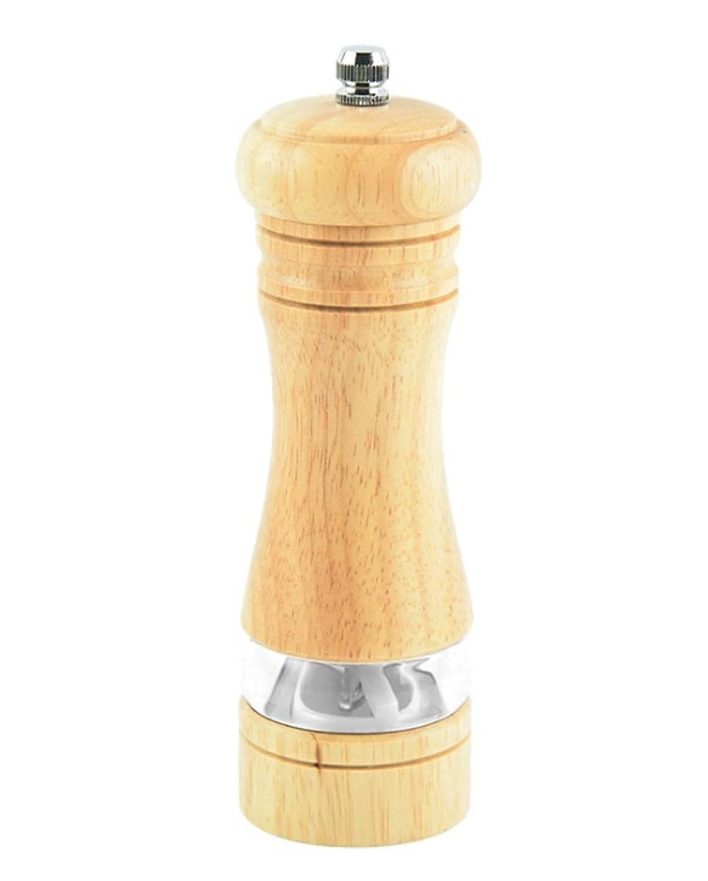 Premium Adjustable Ceramic Salt and Pepper Grinder Set - Solid Wood Spice Mill with Coarse to Fine Grinding - Kitchen Essential for Seasoning Steak, Salad & Cooking (Light Green & Pink Options)