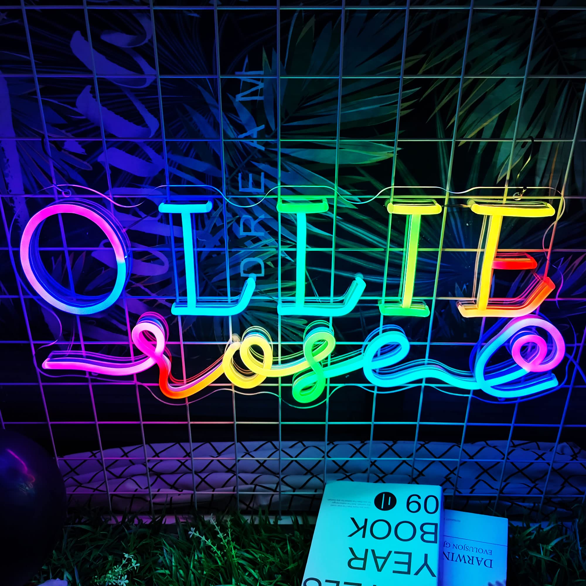 Custom LED Neon Signs - Personalized Wedding, Birthday Party & Game Room Decor - Wall Art for Home Bar, Salon & Business (12