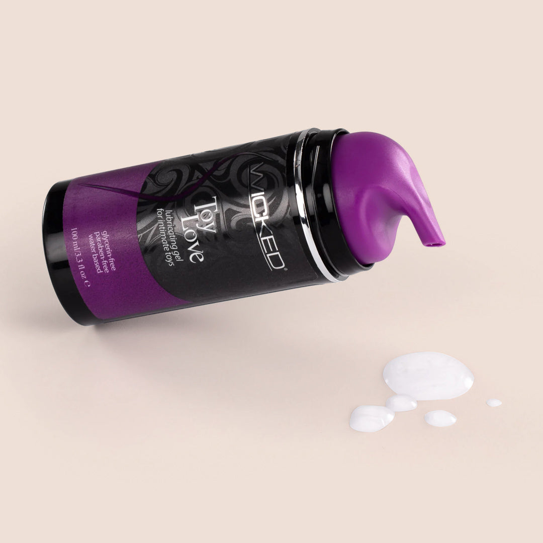Wicked Toy Love Water-Based Lubricant - Jelly Texture for Enhanced Pleasure | Perfect for Couples & Solo Play