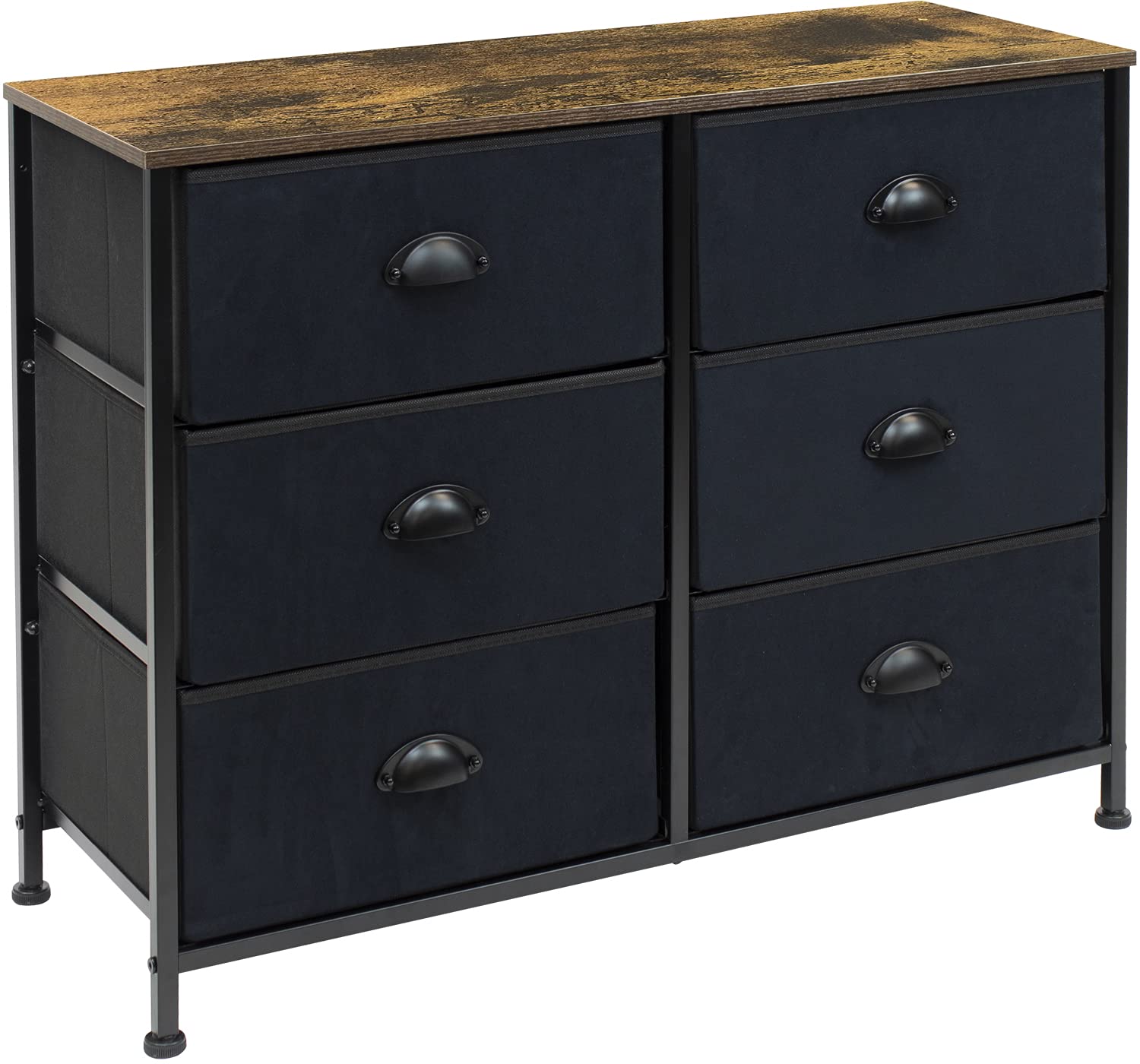 Sorbus 6-Drawer Dresser - Bedroom Storage for Closet & Office