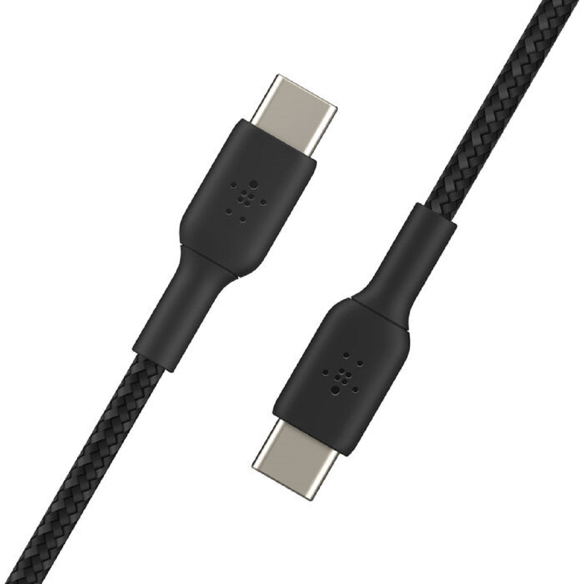 Belkin BoostCharge USB-C to USB-C Cable (2m, Black) - Fast Charging & Data Sync for iPhone 15, MacBook, iPad Pro & More