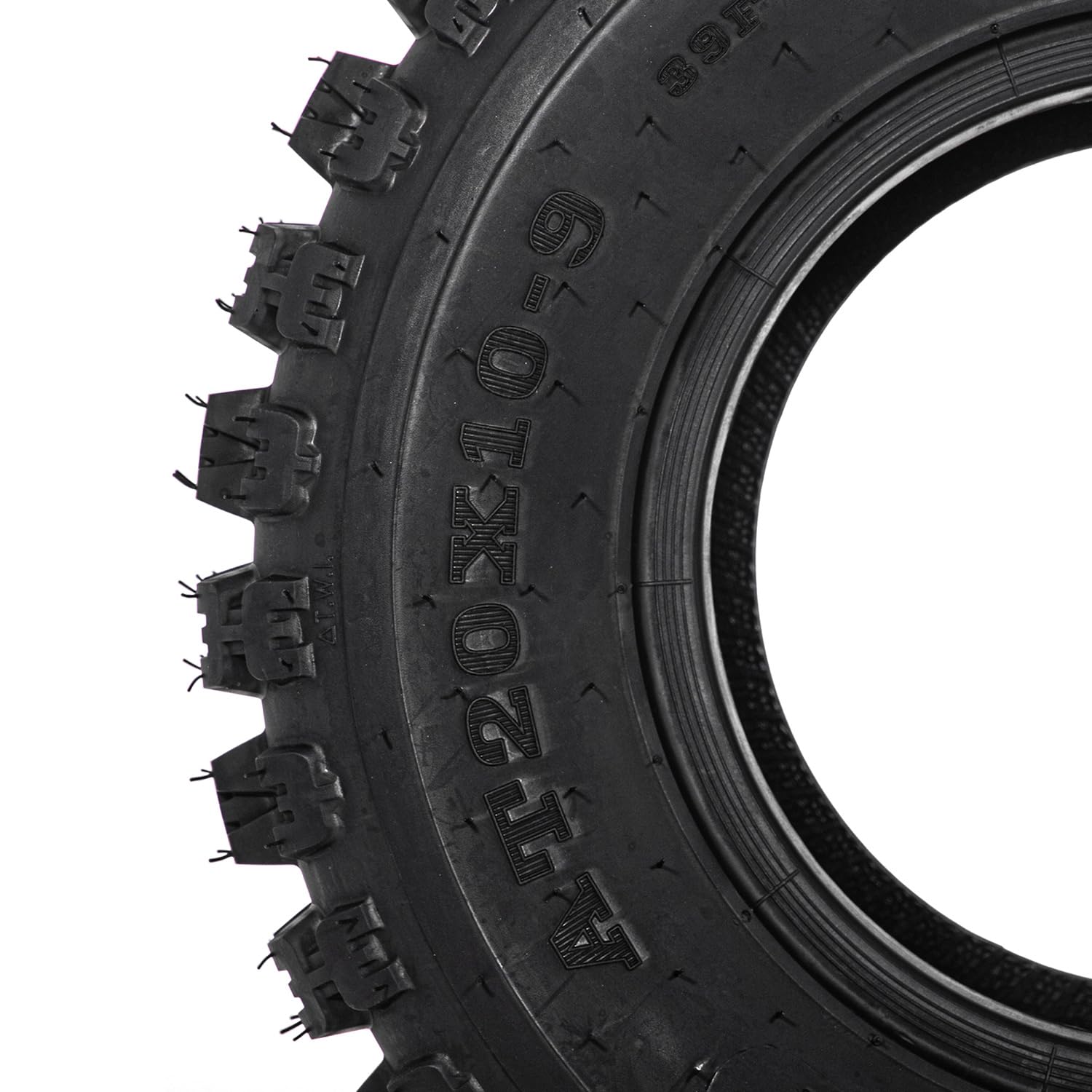 FORERUNNER 20x10-9 ATV UTV Tires - Sport Rear All Terrain 6 Ply Tubeless Tires (Pack of 2) - Perfect for Off-Roading, Mudding & Trail Adventures