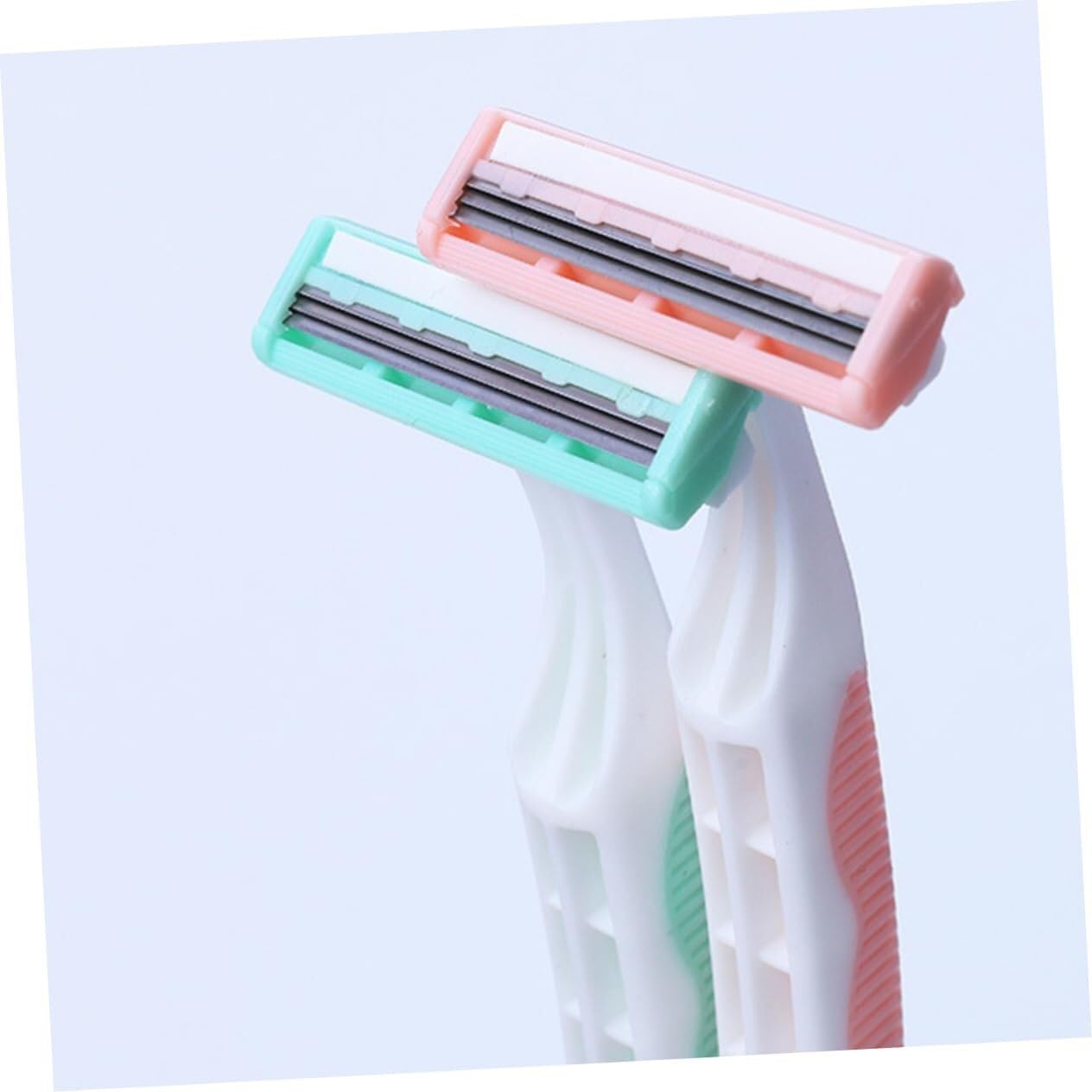 Women's Facial & Body Hair Removal Razor Set - 4pcs Armpit & Body Shaver for Smooth Skin | Perfect for Travel, Gym & Daily Grooming