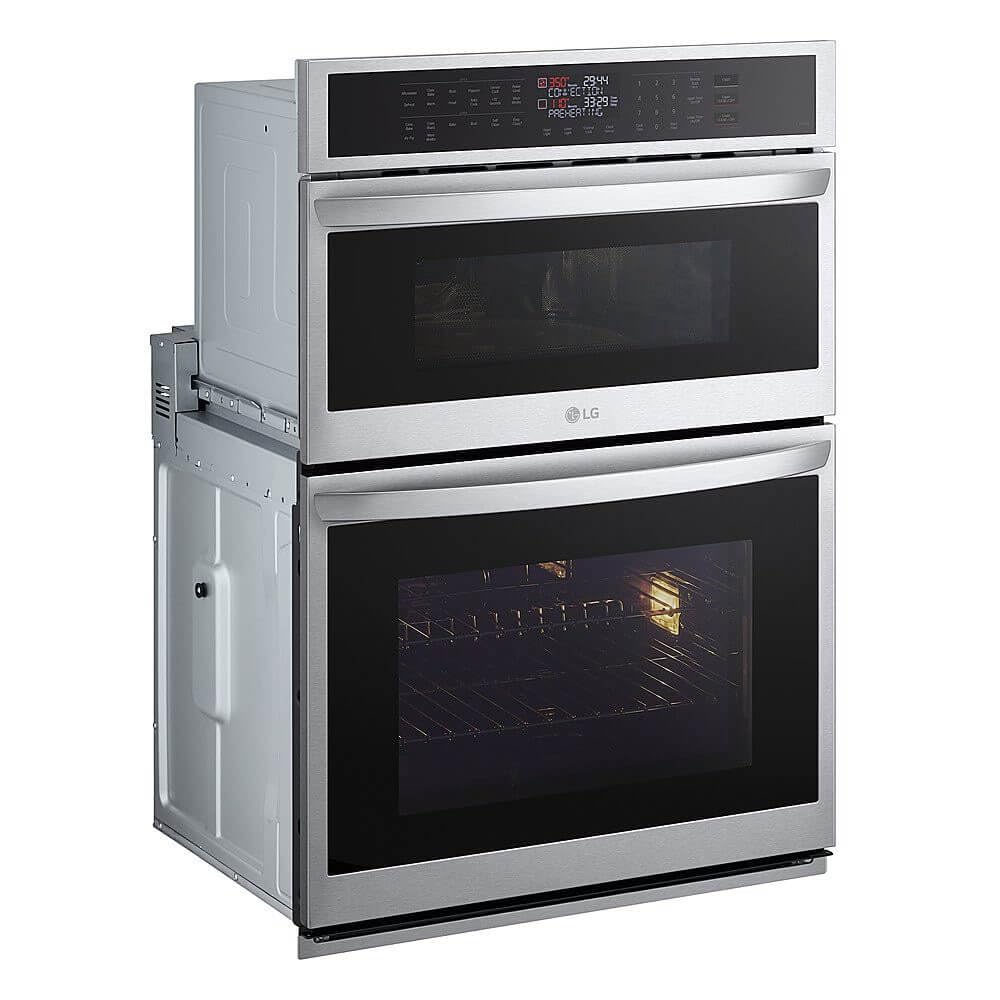 LG WCEP6423F 30 Inch Smart Electric Double Wall Oven - 6.4 cu.ft Capacity, WiFi Enabled for Modern Kitchens | Perfect for Baking, Roasting & Smart Home Integration