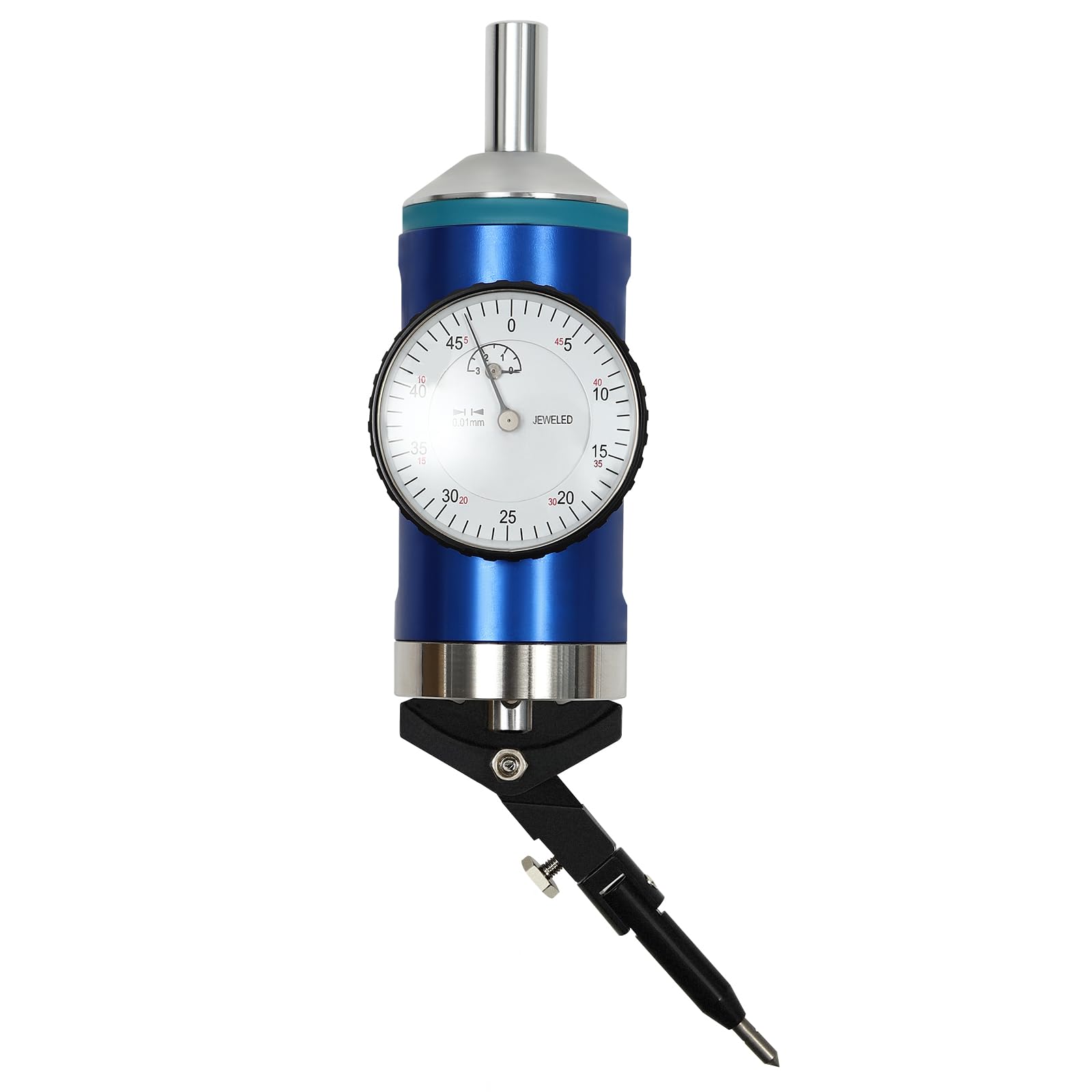 Precision Co-Ax Coaxial Centering Indicator & Test Dial Gauge Set for Milling Machine Alignment - Perfect for Metalworking, Woodworking, and CNC Machining Projects