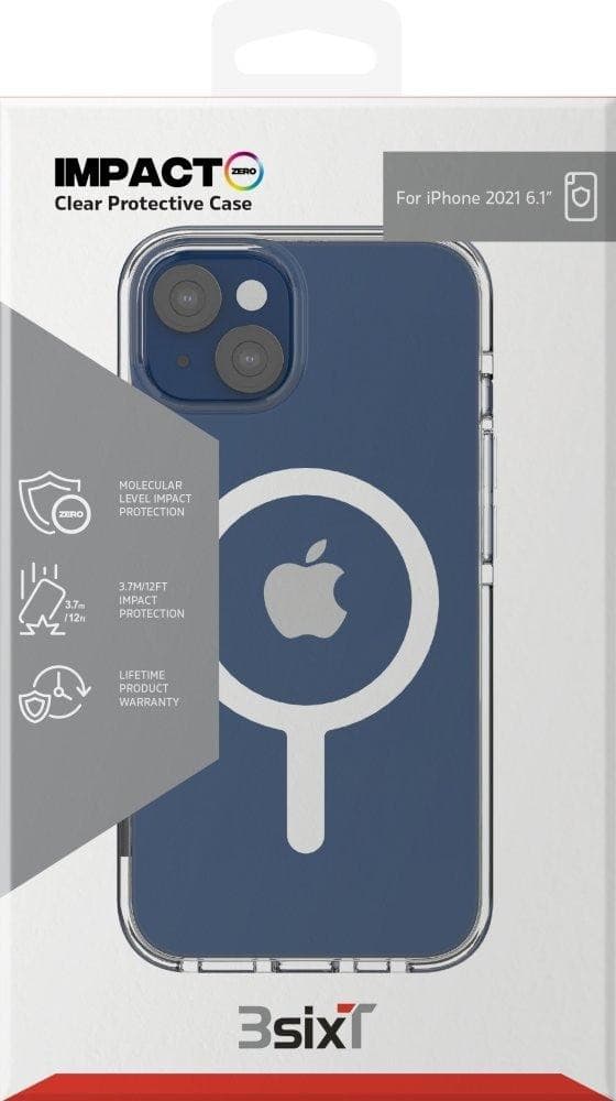 Impact Zero® Clear Protective Case for iPhone 13 - Shockproof & Scratch-Resistant Cover with Precise Cutouts | Perfect for Everyday Use, Travel & Outdoor Activities