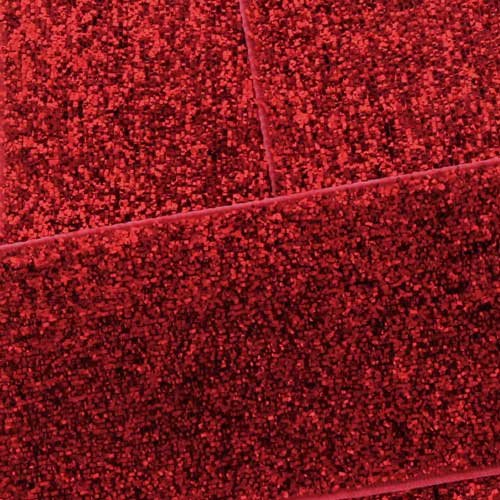 3/8 Inch Red Glitter Ribbon - 3 Yards Spool for Gift Wrapping, DIY Crafts, Christmas Decorations, Party Favors and Scrapbooking Supplies