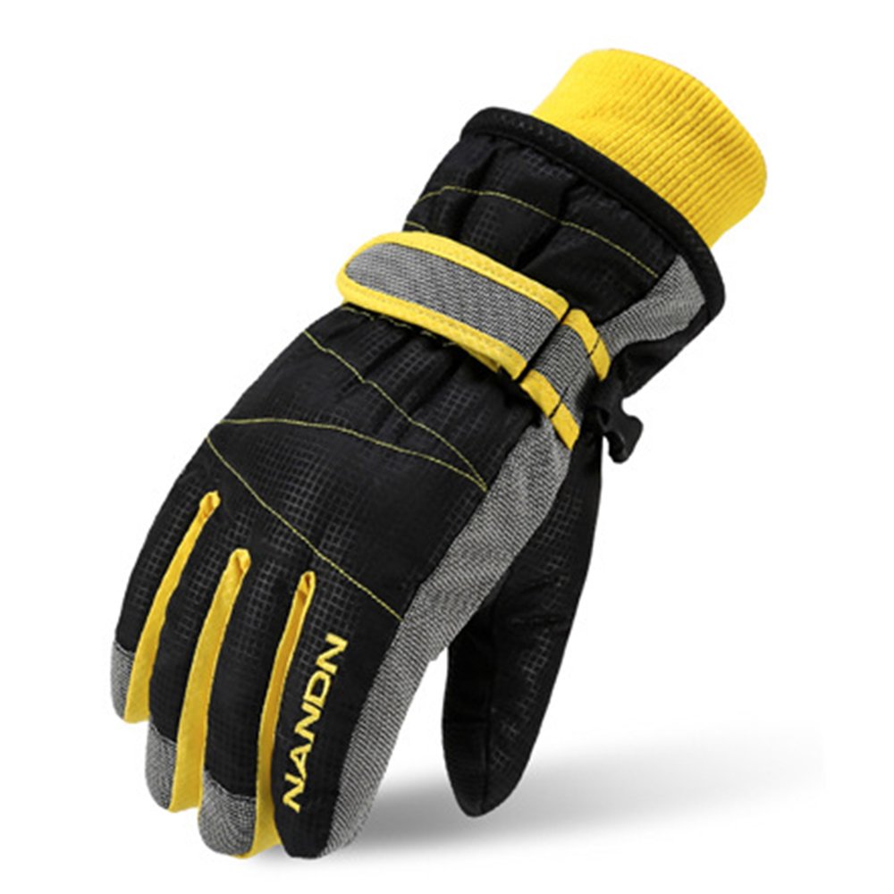 Kids Winter Warm Windproof Gloves for Boys & Girls - Waterproof Outdoor Sports Gloves for Skiing, Snowboarding & Winter Play