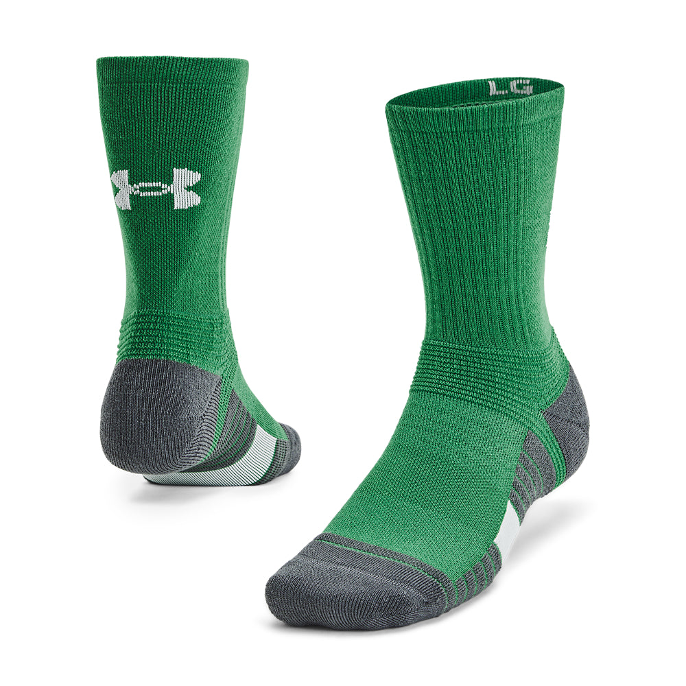 Men's & Women's Under Armour Team Crew Socks - Moisture-Wicking Athletic Socks for Running, Basketball & Workouts