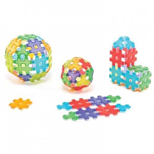 HashMag Magnetic Building Blocks Set - STEM Educational Toys for Kids, Creative Construction Playset for Boys & Girls - Perfect for Home, School & Classroom Learning Activities