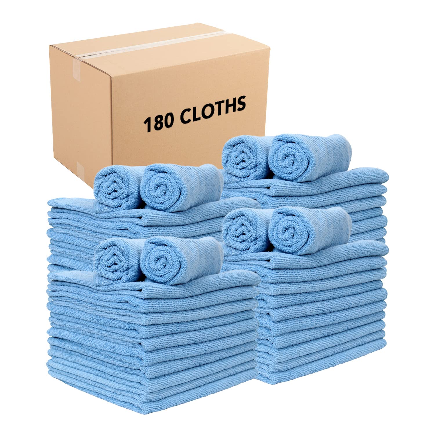 **Arkwright Microfiber Cleaning Cloths - 180-Pack, 16