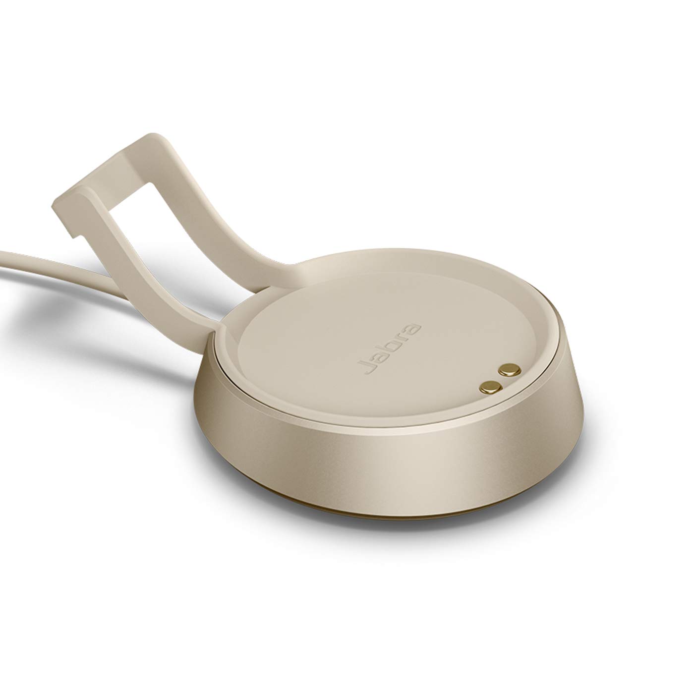 Jabra Evolve2 85 Wireless Headset Charging Stand with USB-A Port - Beige (14207-67) | Perfect for Office, Home Office & Remote Work Setup
