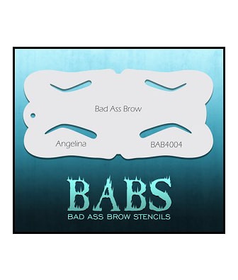 Bad Ass Brow Stencils™ - Professional Eyebrow Shaping Kit for Perfect Arches | At-Home Salon & Makeup Essential