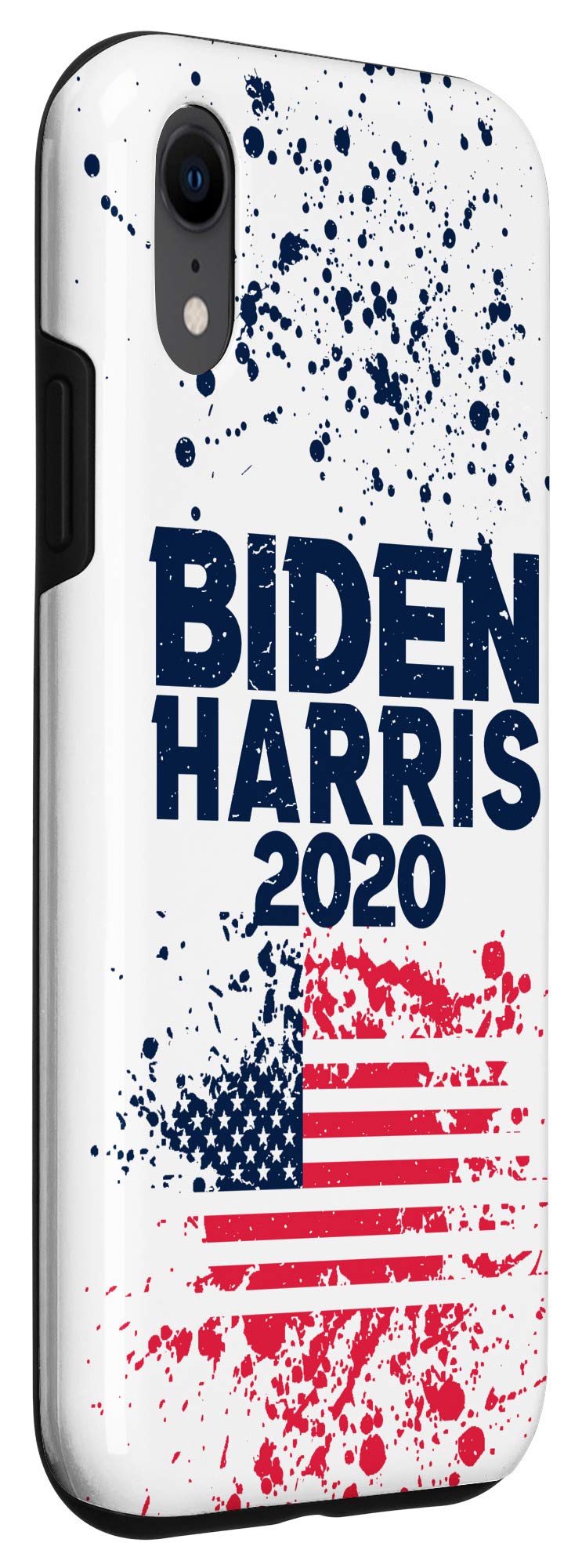 iPhone XR Biden Harris 2020 Patriotic Phone Case - American Flag Design for Joe Biden Supporters - Perfect for Political Campaigns & Election Events