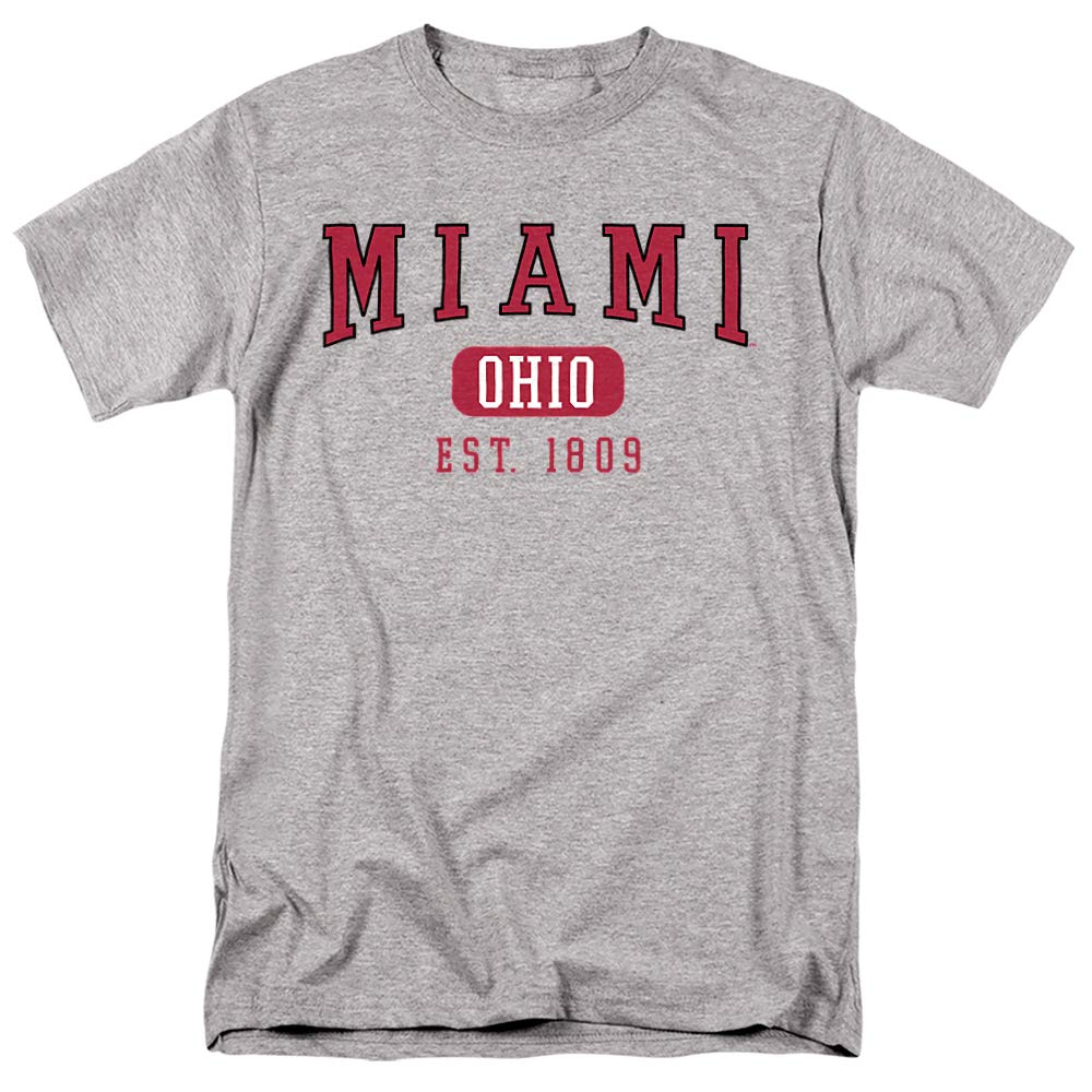 Official Miami University Ohio Between The Lines Unisex Tall T-Shirt for Men & Women - Perfect for College Gameday, Alumni Events & Casual Wear