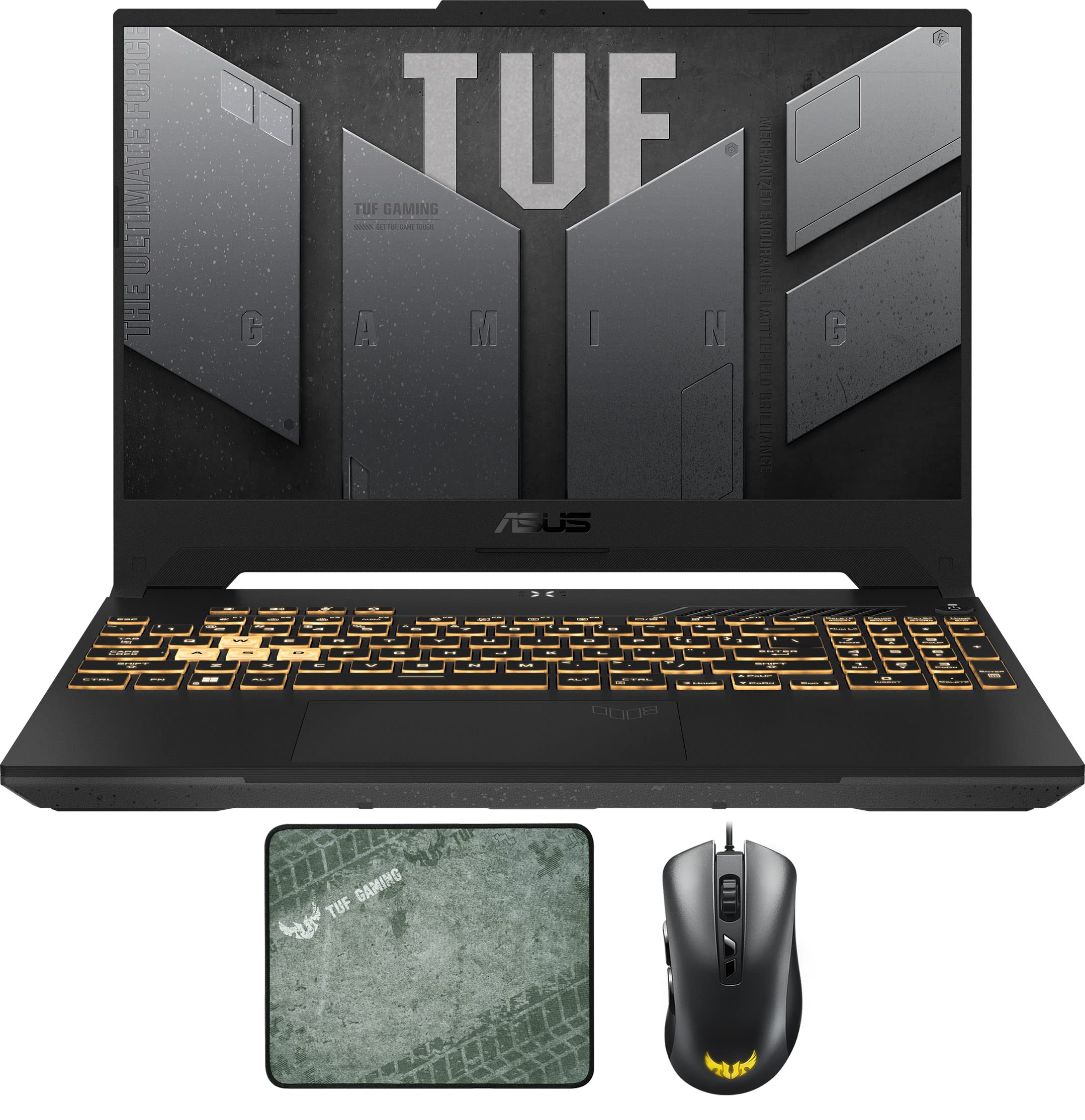 ASUS TUF F15 Gaming Laptop - Intel i7-12700H 14-Core, 16GB DDR5 RAM, 8TB PCIe SSD (2x4TB RAID 0), NVIDIA RTX 3060, 15.6