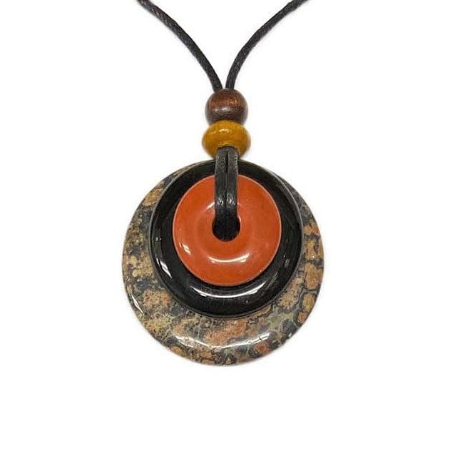 Power Talisman Necklace for Protection & Strength – Spiritual Jewelry for Meditation, Energy Healing & Daily Wear