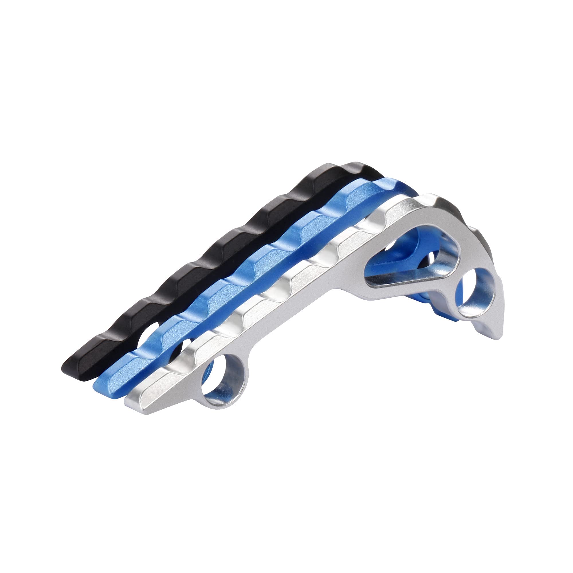 Premium CNC Aluminum Alloy Back Spacer for Benchmade Bugout 535 - Lightweight & Durable Custom-Made Knife Accessory in Black - Perfect for EDC, Outdoor Adventures & Tactical Use