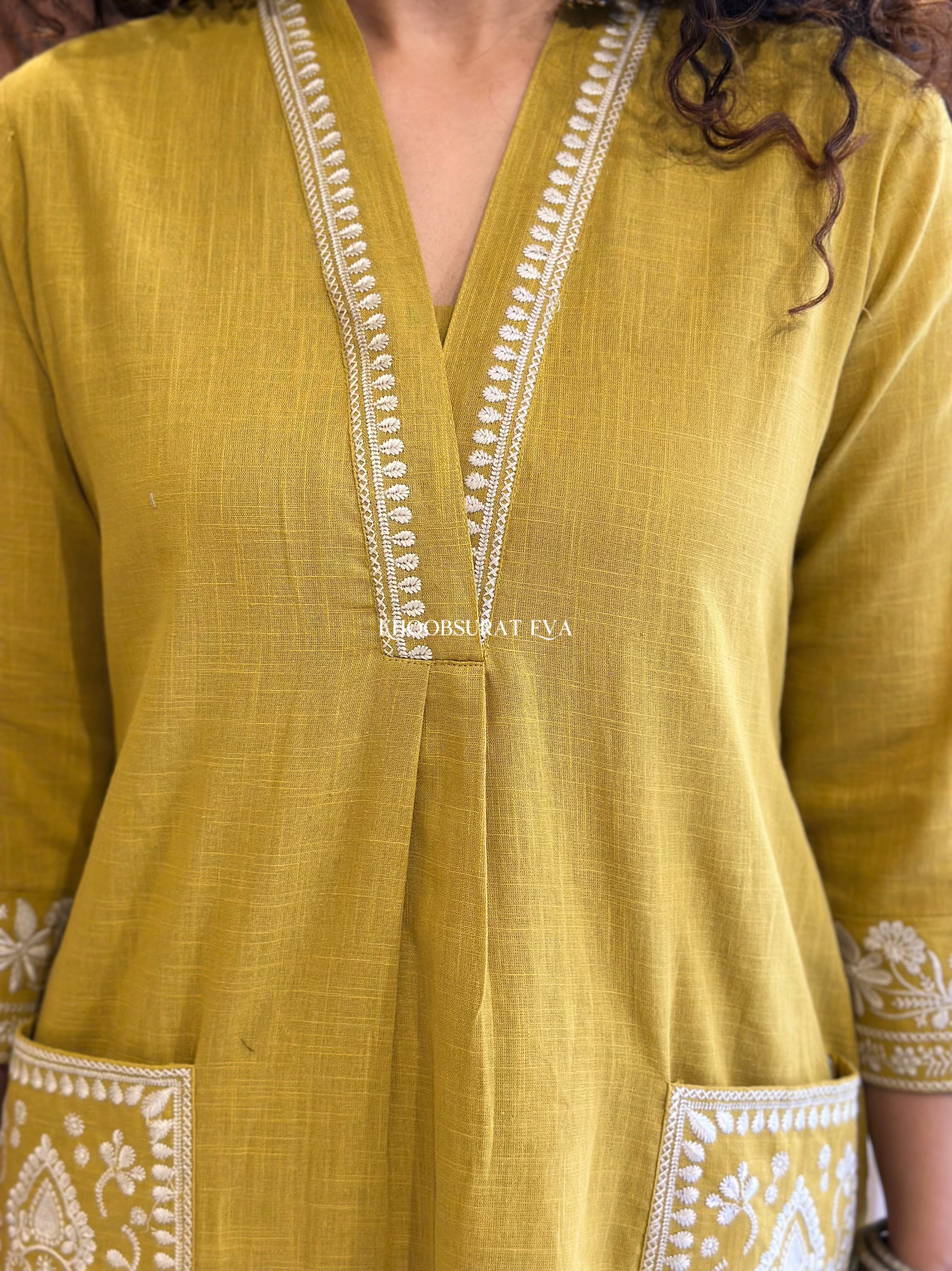 Stylish Women's Summer Kurta Set with Palazzo Pants - Comfortable Cotton Ethnic Outfit for Casual Wear, Festivals & Parties