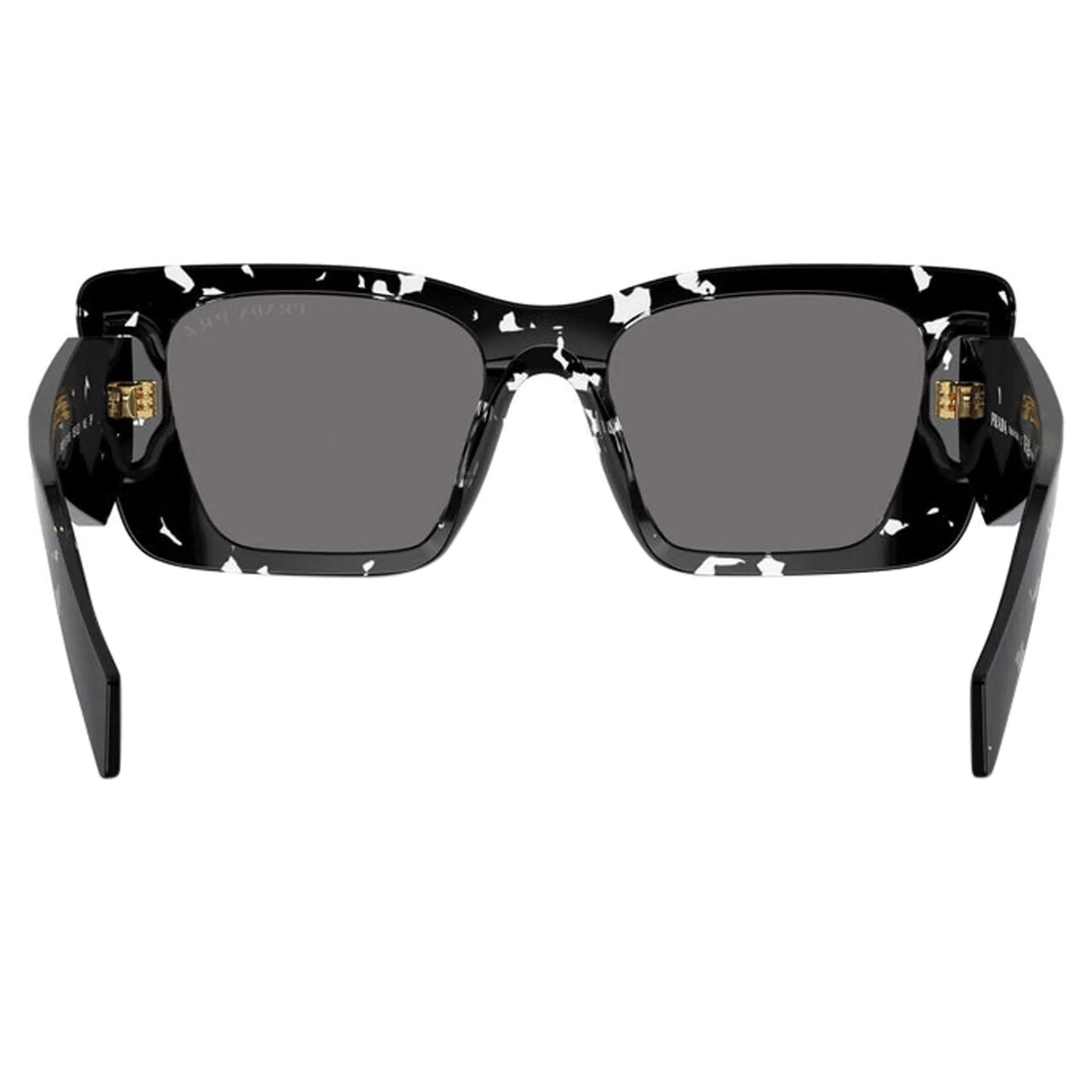 Prada PR 08YS 15S5Z1 Black Crystal Tortoise Polarized Sunglasses for Women - Luxury Designer Shades for Driving, Beach & Outdoor Fashion