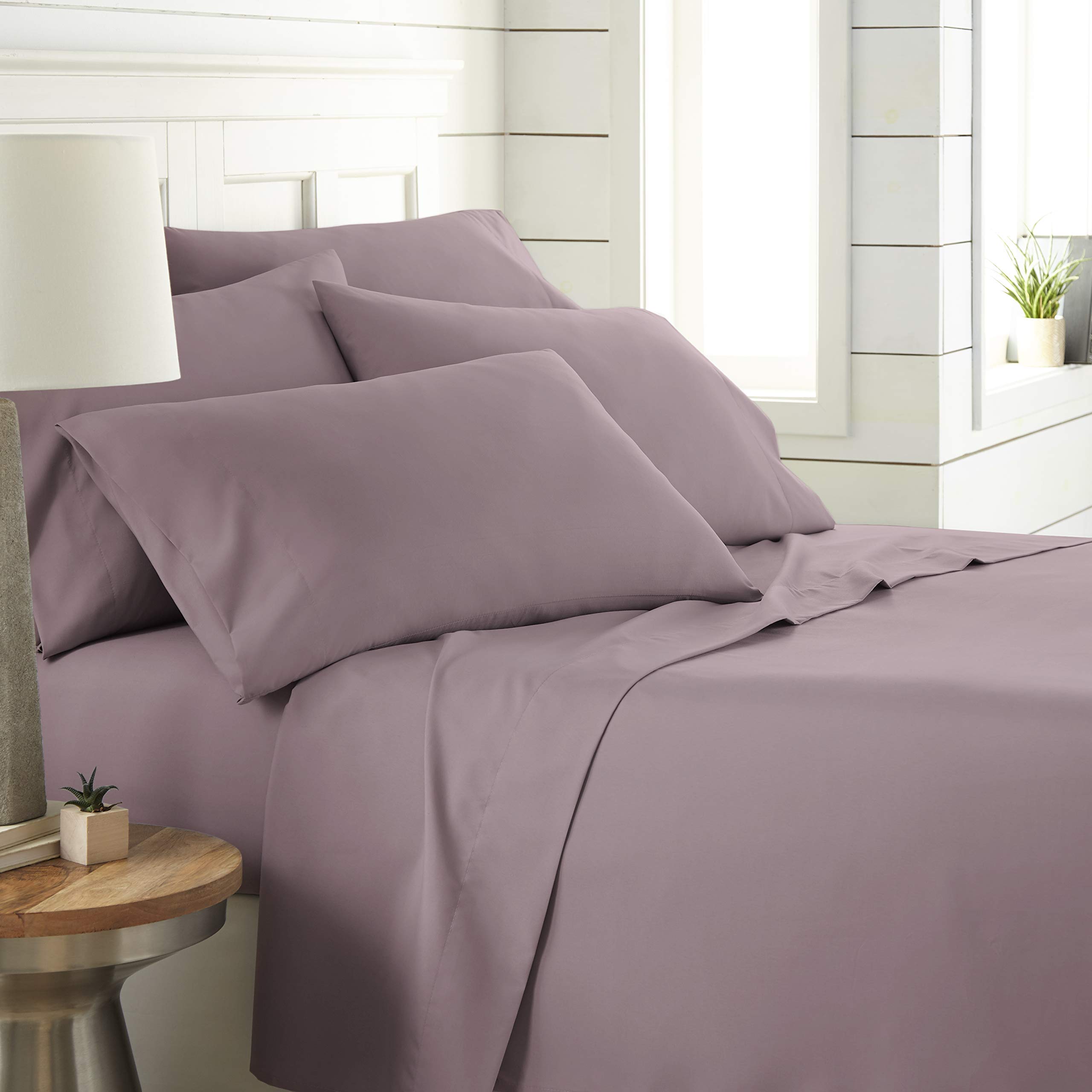 Luxury 800 TC Cotton Sateen Sheet Set - Full Size for Deep Pocket Mattress | Bedroom Comfort