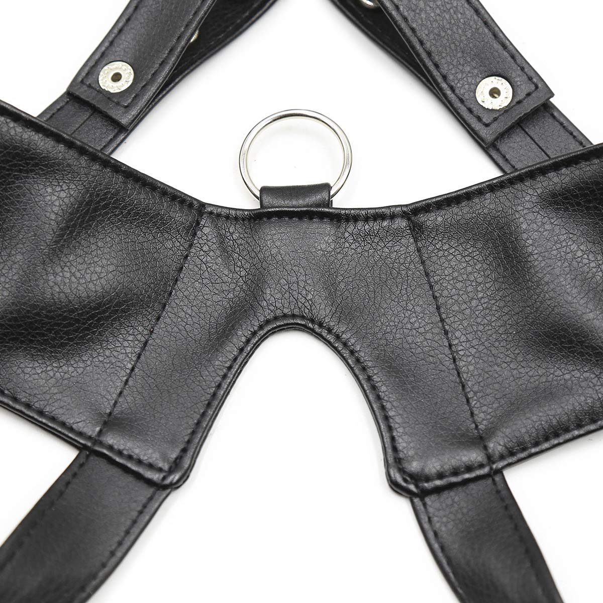 Men's Adjustable Leather Chest Harness Belt - BDSM Bondage Gear for Gay & Fetish Wear - Perfect for Club Nights, Costume Parties & Role Play Scenes