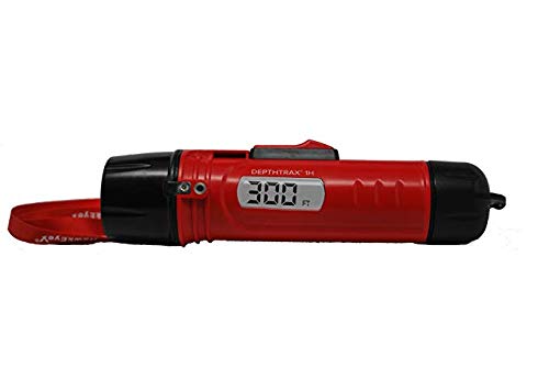 Hawkeye Electronics DT1H DepthTrax™ 1H Handheld Depth Finder - Portable Fish Finder for Kayak, Boat & Ice Fishing | Accurate Water Depth Measurement for Anglers & Fishermen