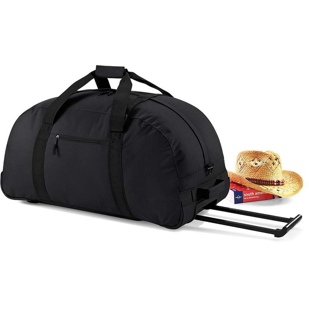Classic Wheelie Holdall/Duffel Travel Bag - Durable Rolling Luggage for Business Trips & Weekend Getaways | Perfect Carry-On for Airplanes & Road Trips