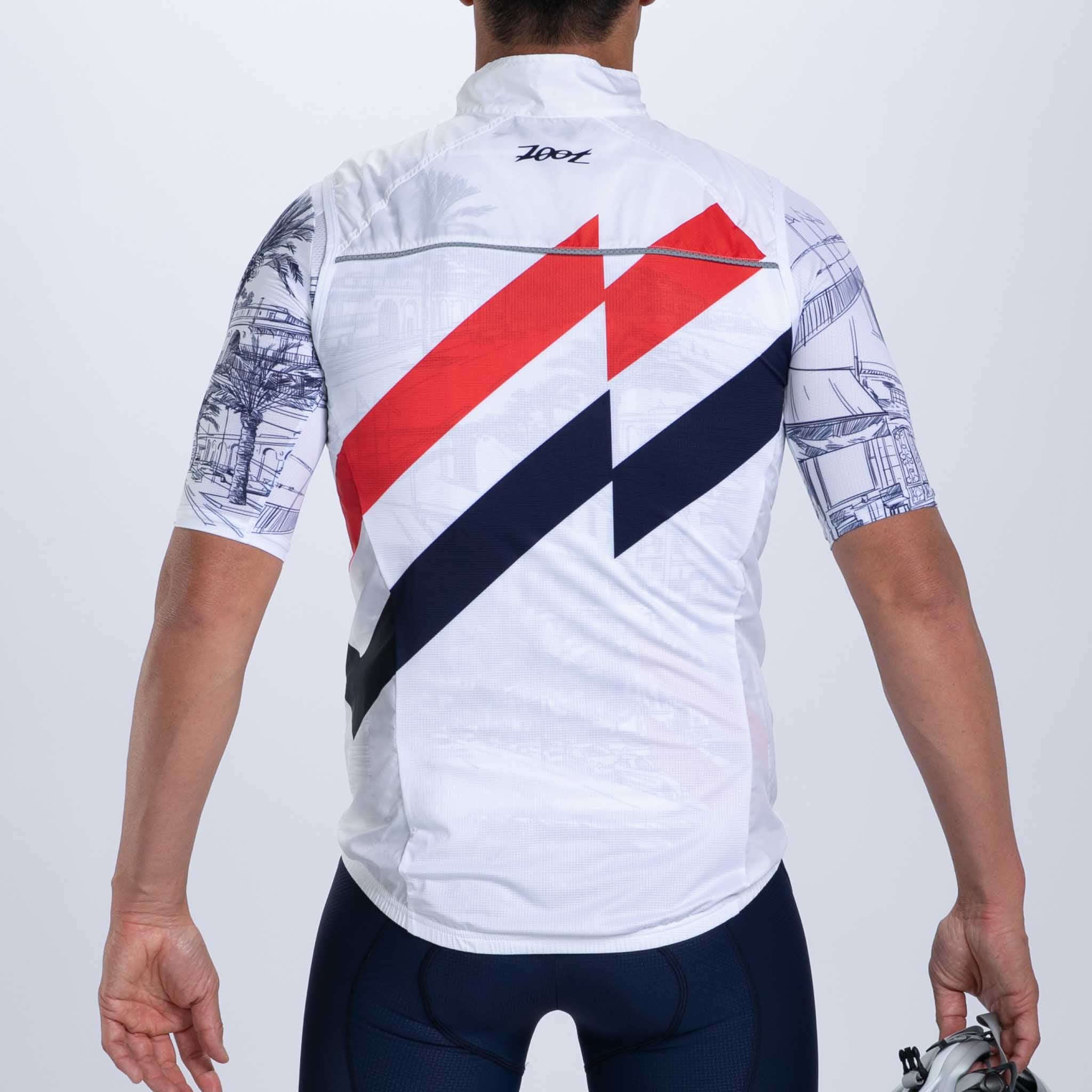 Men's Limited Edition Cycling Vest - Breathable & Lightweight for Outdoor Sports | Perfect for Biking, Running & Hiking in Cote d'Azur