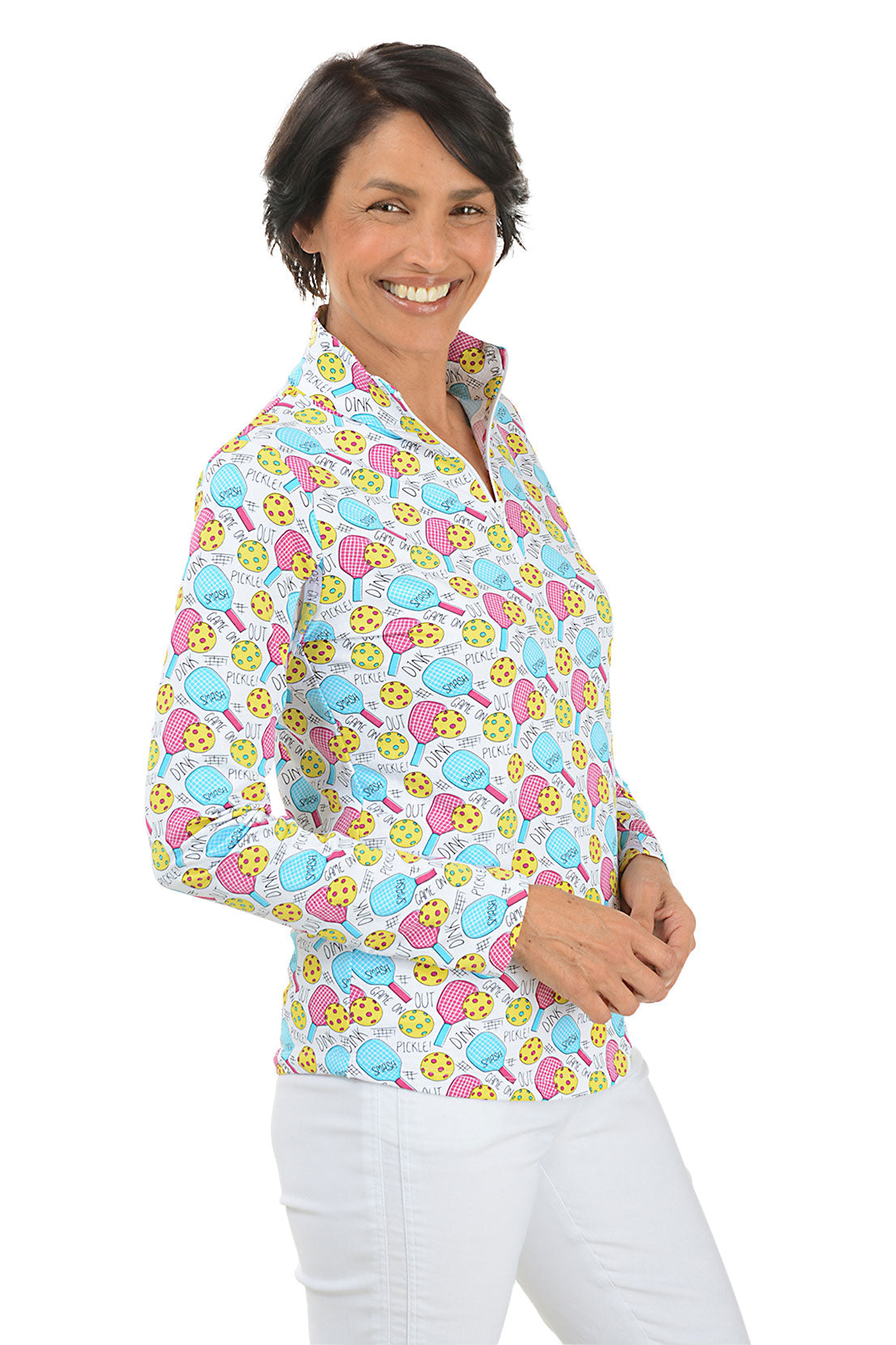 UPF50+ Pickleball Sun Shirt for Men & Women - Lightweight, Breathable, Moisture-Wicking Performance Shirt for Outdoor Sports, Beach, and Summer Activities