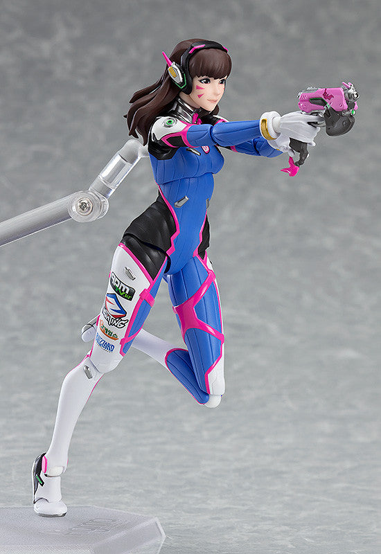 Figma #408 D.Va Overwatch Action Figure - Collectible Anime Model for Gamers & Fans | Perfect for Display, Cosplay & Gift Giving