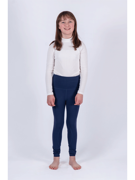 Flexars Kids' Riding Tights - Breathable Equestrian Leggings for Horseback Riding & Training | Perfect for Young Riders in Lessons, Shows & Stable Work