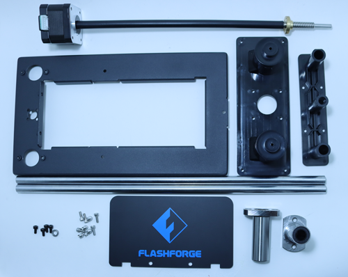 Flashforge Creator Pro 3D Printer with Z-Axis Upgrade Kit - High Precision Printing for DIY Projects, Prototyping & Home Use