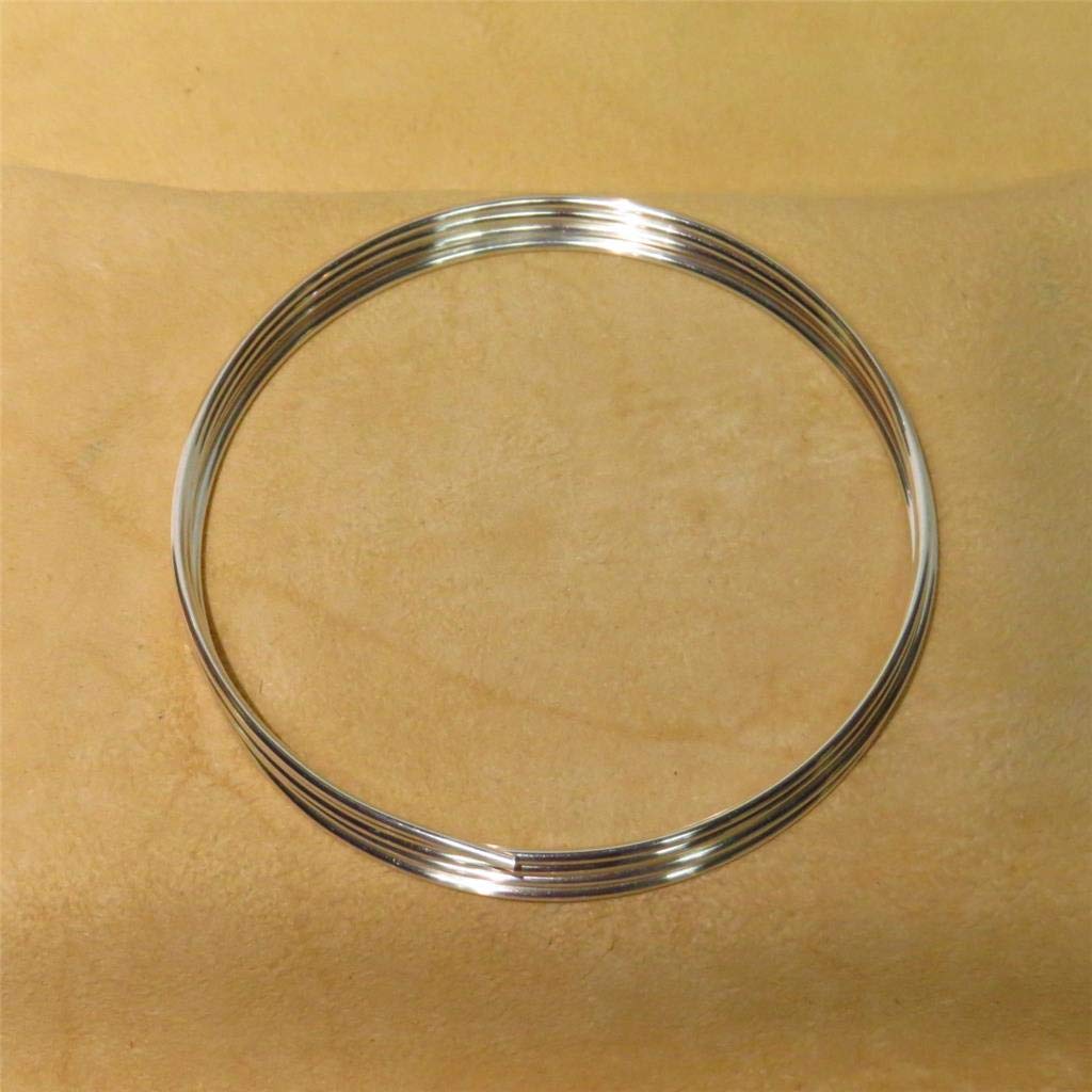 99.995% Pure Silver Wire 12 Gauge (48-inch Coil, 4 Feet) | Made in USA | .99995+ Purity Certified by Golden State Silver | Includes Lab Test Report | Perfect for Colloidal Silver Generators, Jewelry Making & Electrical Applications