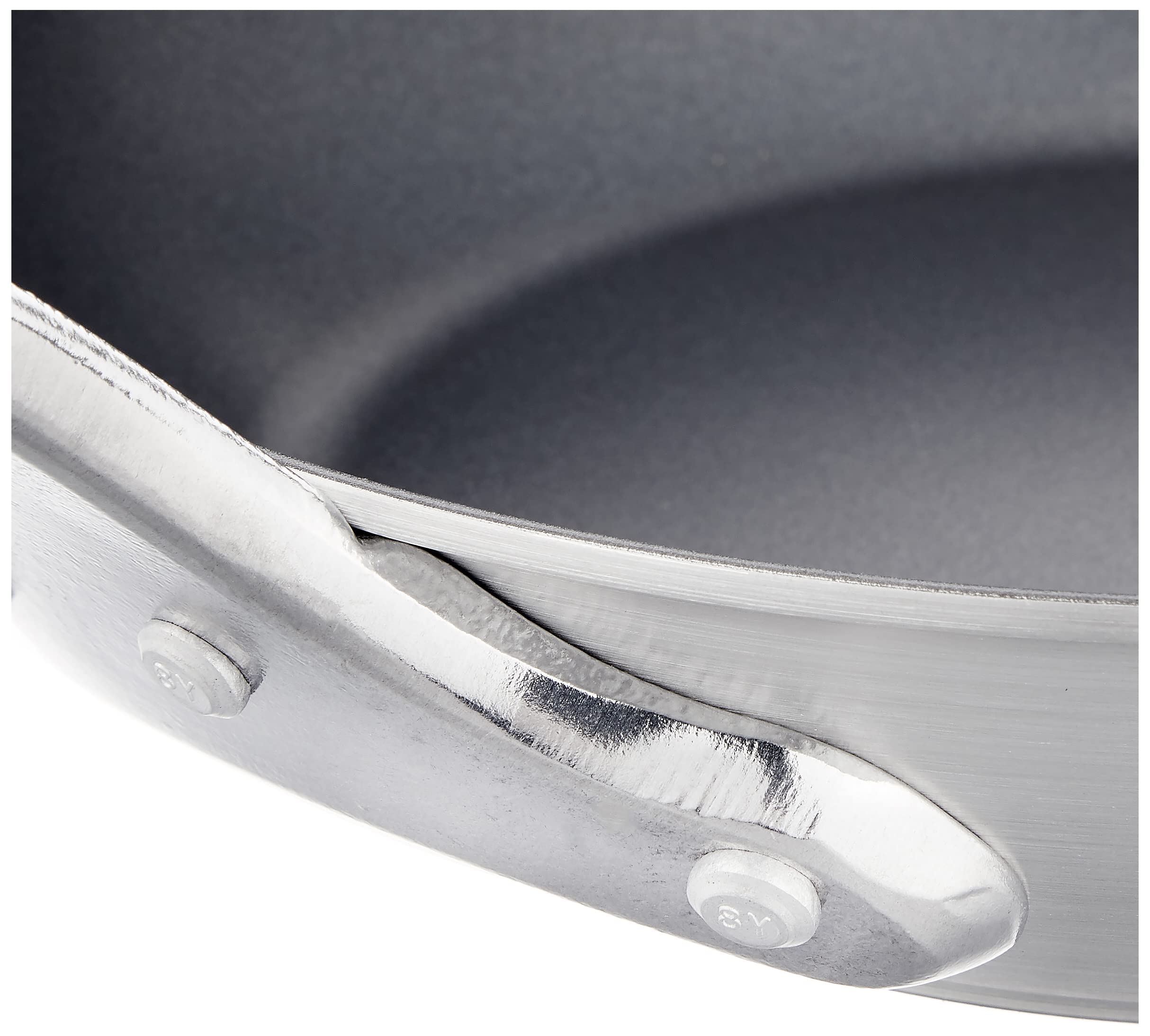 Endoshoji TKG AHLW905 Non-Stick Aluminum Frying Pan - 12.6 Inch Teflon Coated Skillet with 2.6 Inch Depth - Perfect for Sautéing, Frying Eggs & Pancakes - Induction Compatible Cookware for Home Kitchen