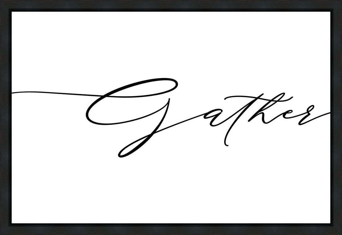Premium Gather Gallery Wrap Canvas - High-Quality Stretched Canvas for Wall Art & Home Decor - Perfect for Living Room, Bedroom & Office Decorations
